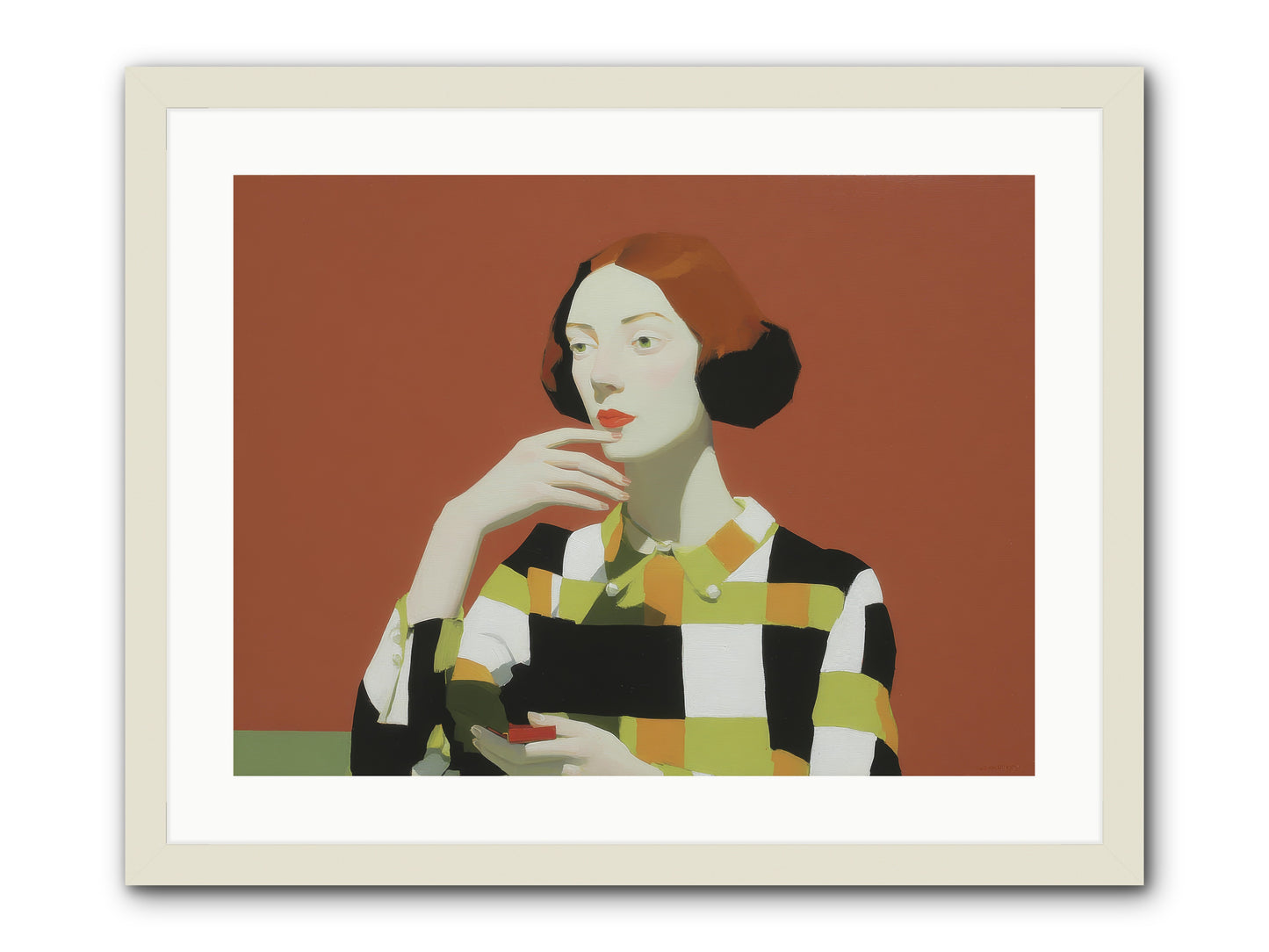 Hush of Dawn -- Framed Print - White 24x18