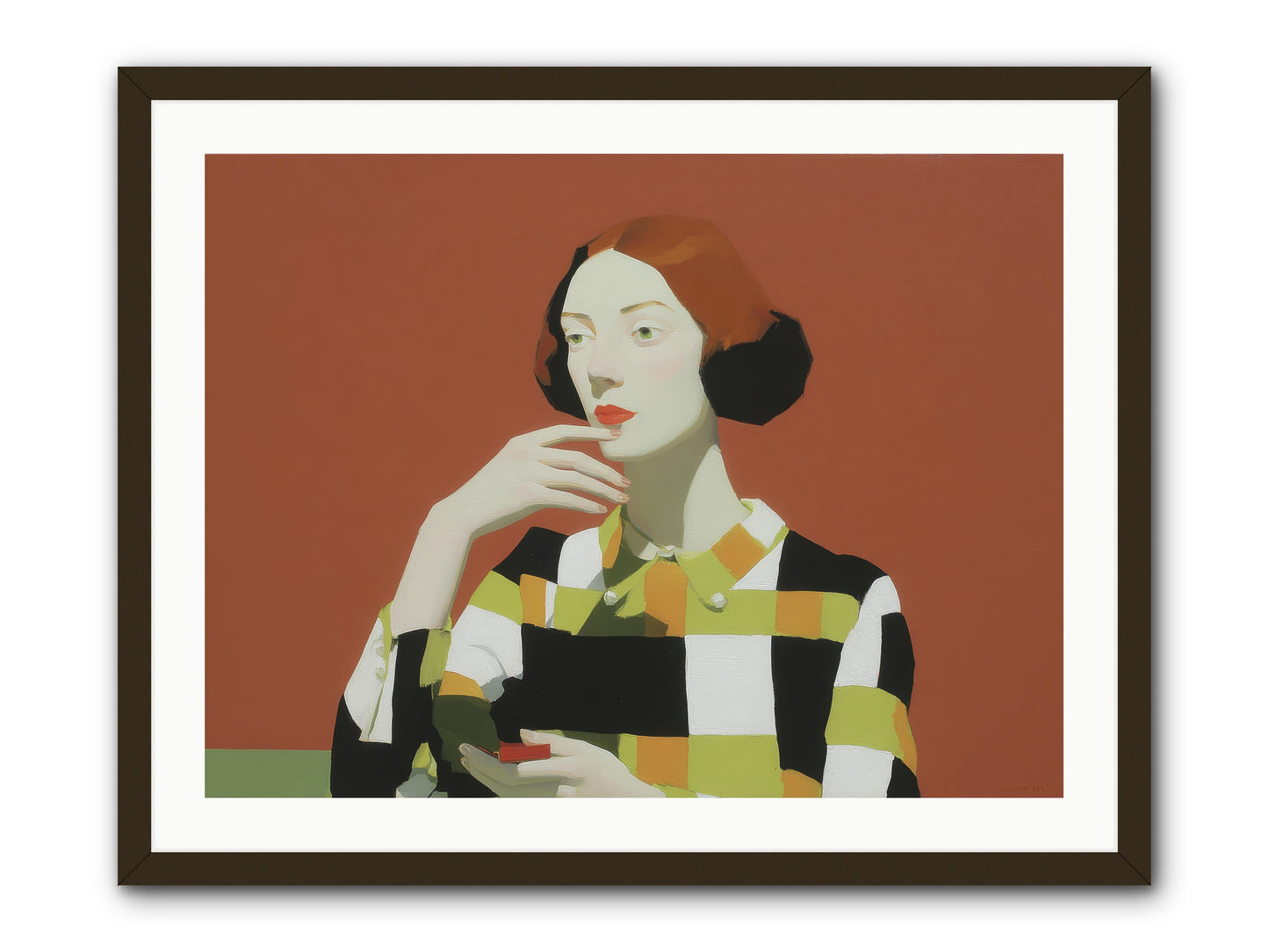 Hush of Dawn -- Framed Print - Black 32x24