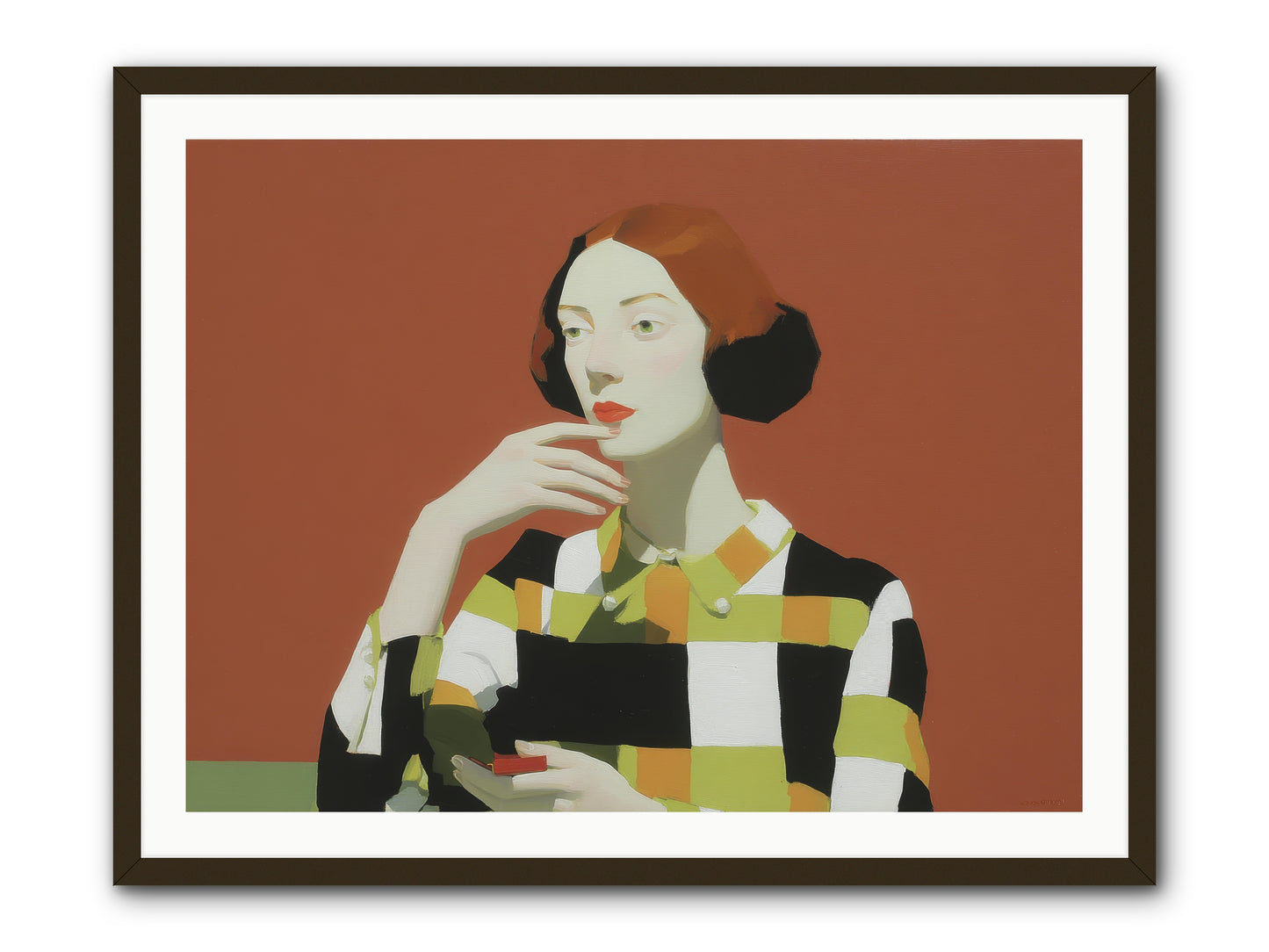 Hush of Dawn -- Framed Print - Black 40x30