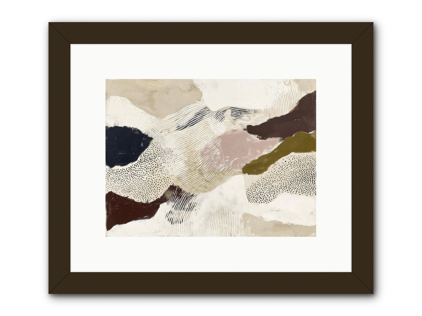 Hushed -- Framed Print - Black 12x9