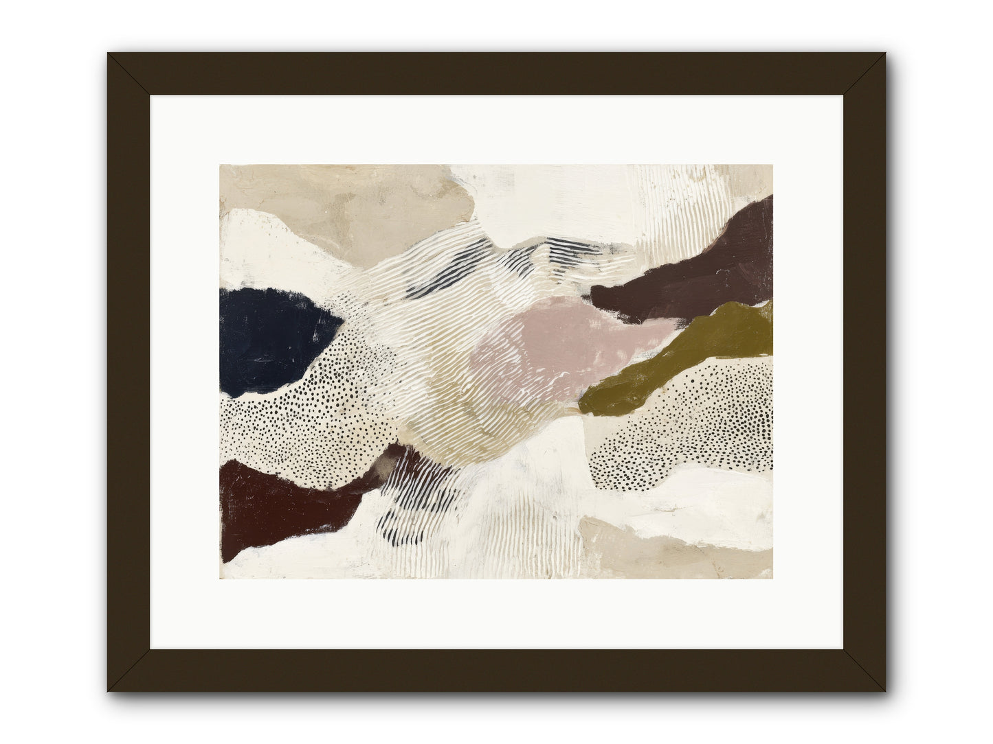 Hushed -- Framed Print - Black 16x12