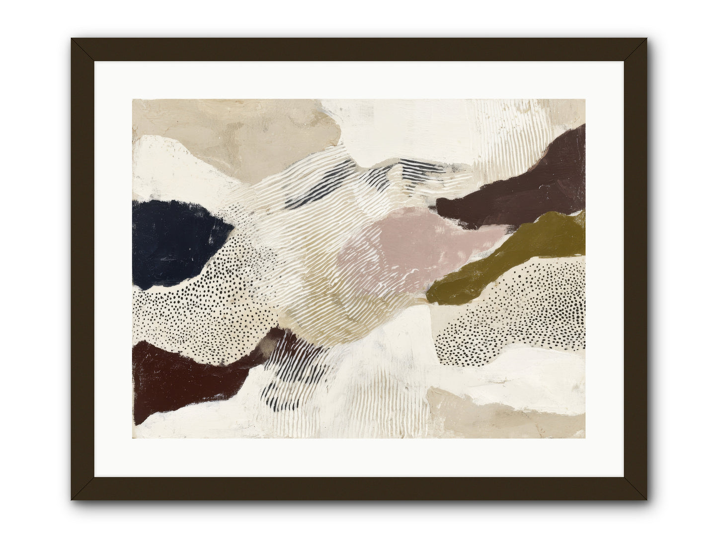 Hushed -- Framed Print - Black 24x18