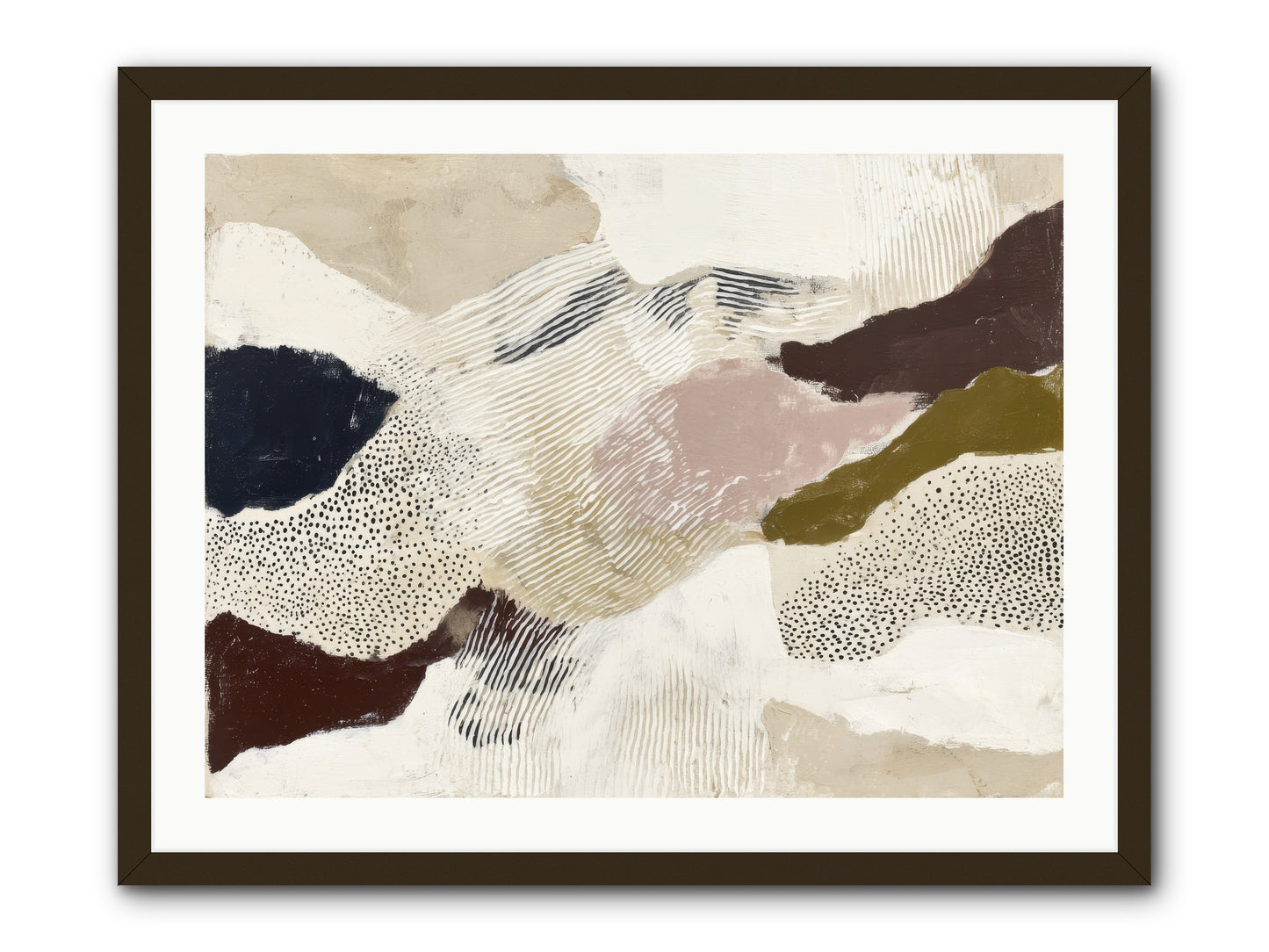 Hushed -- Framed Print - Black 32x24