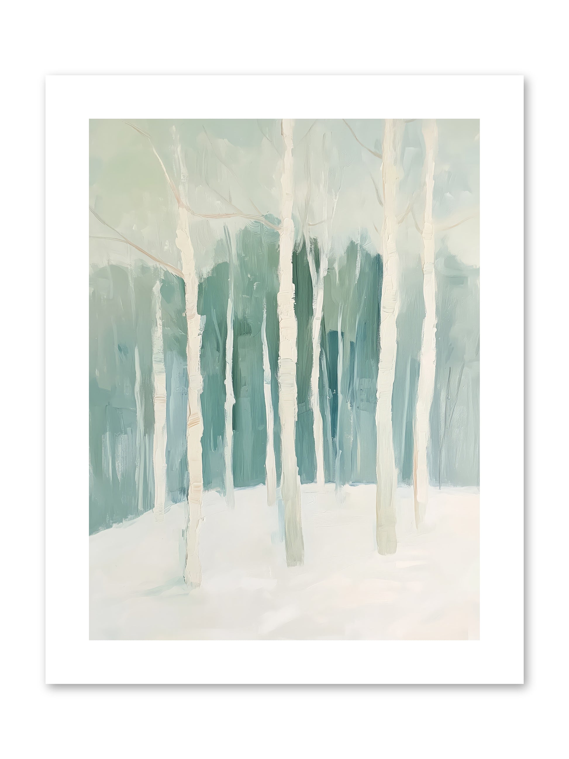 Icy Wonderland -- Paper Print 9x12