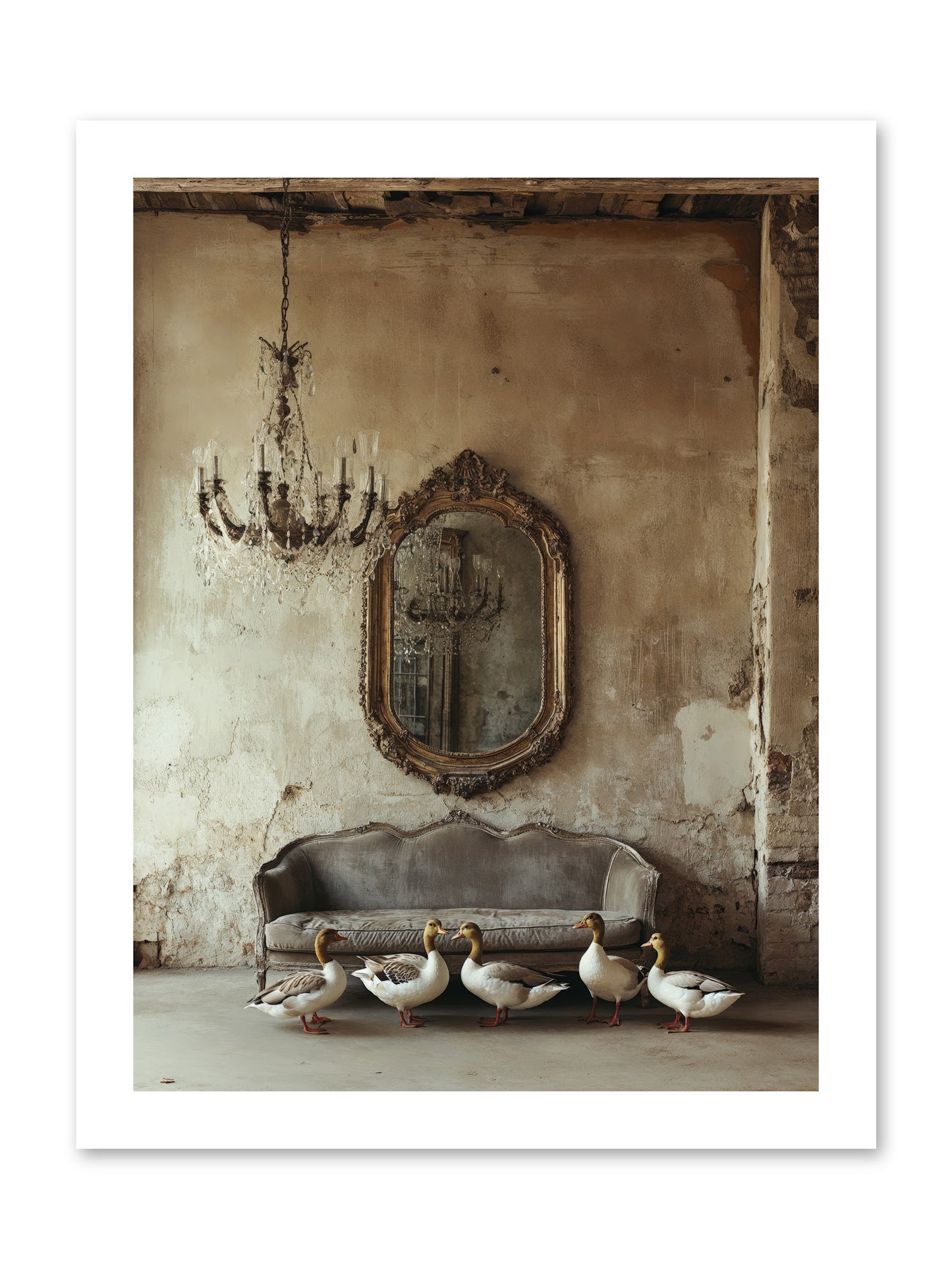 Idle Hour -- Paper Print 12x16