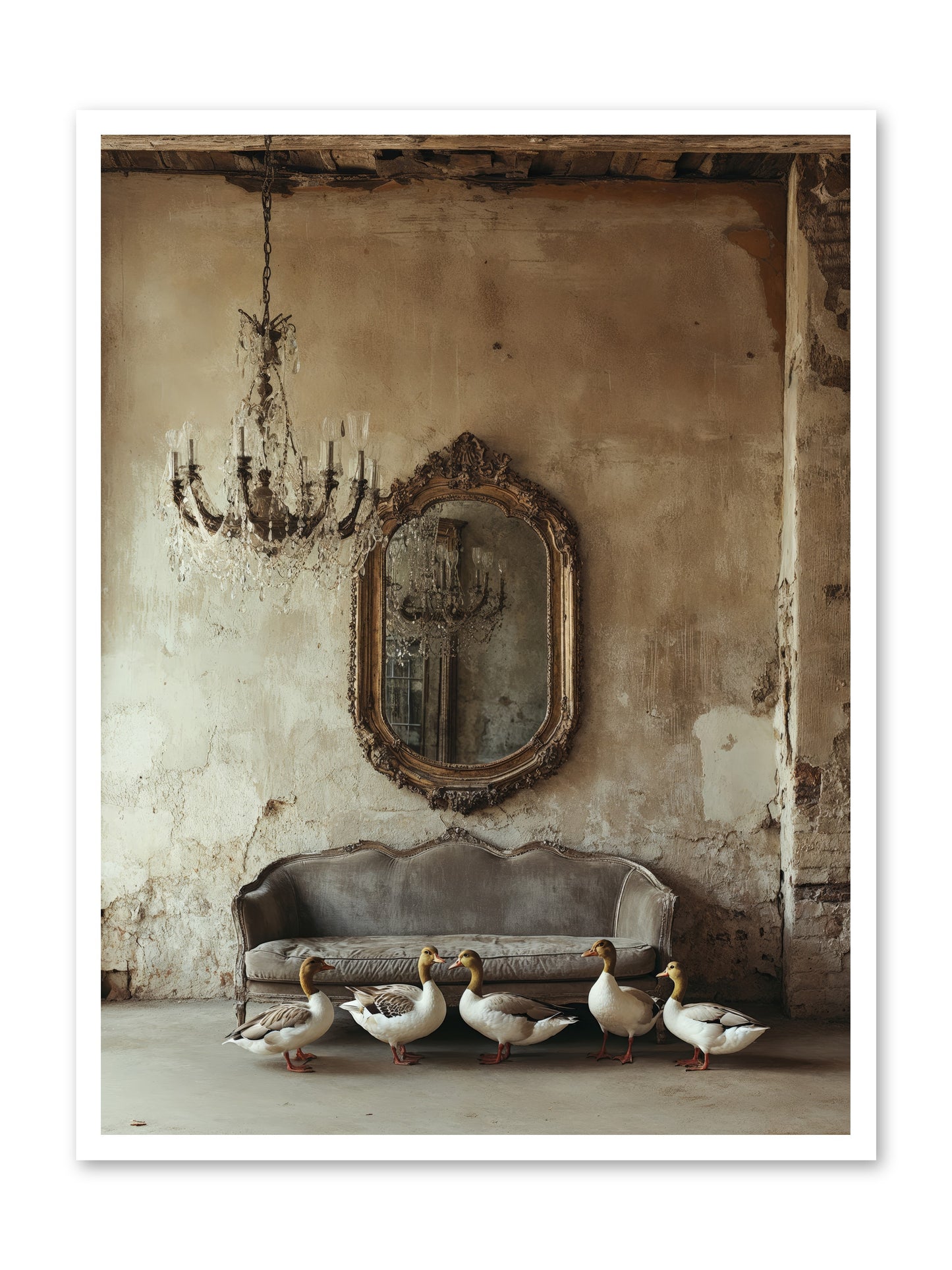 Idle Hour -- Loose Canvas Print 30x40