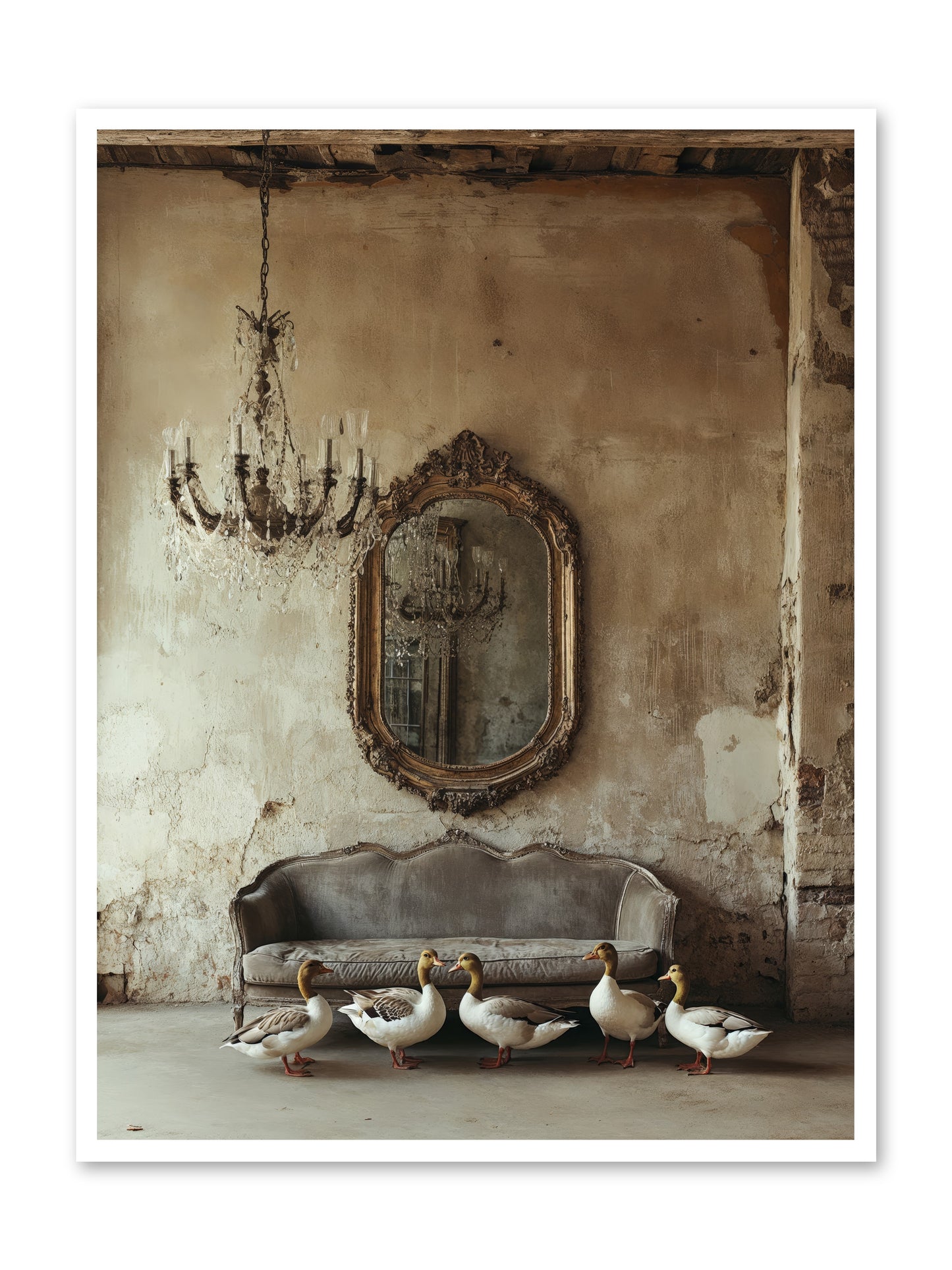 Idle Hour -- Loose Canvas Print 36x48