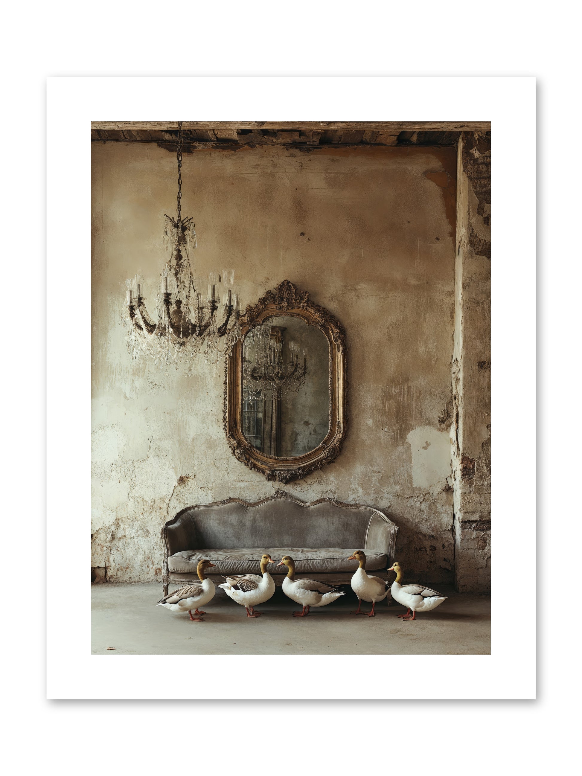 Idle Hour -- Paper Print 9x12