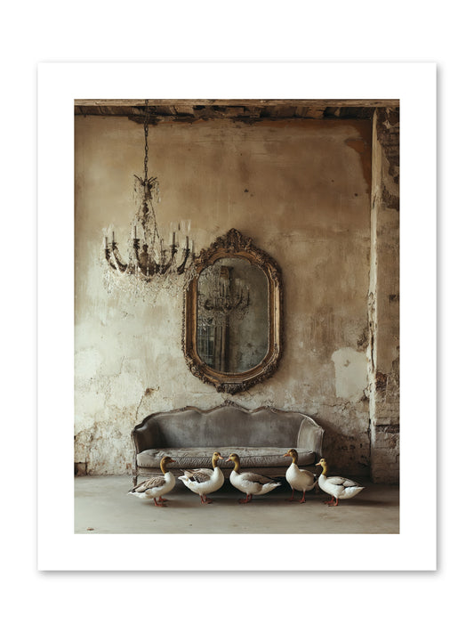 Idle Hour -- Paper Print 9x12