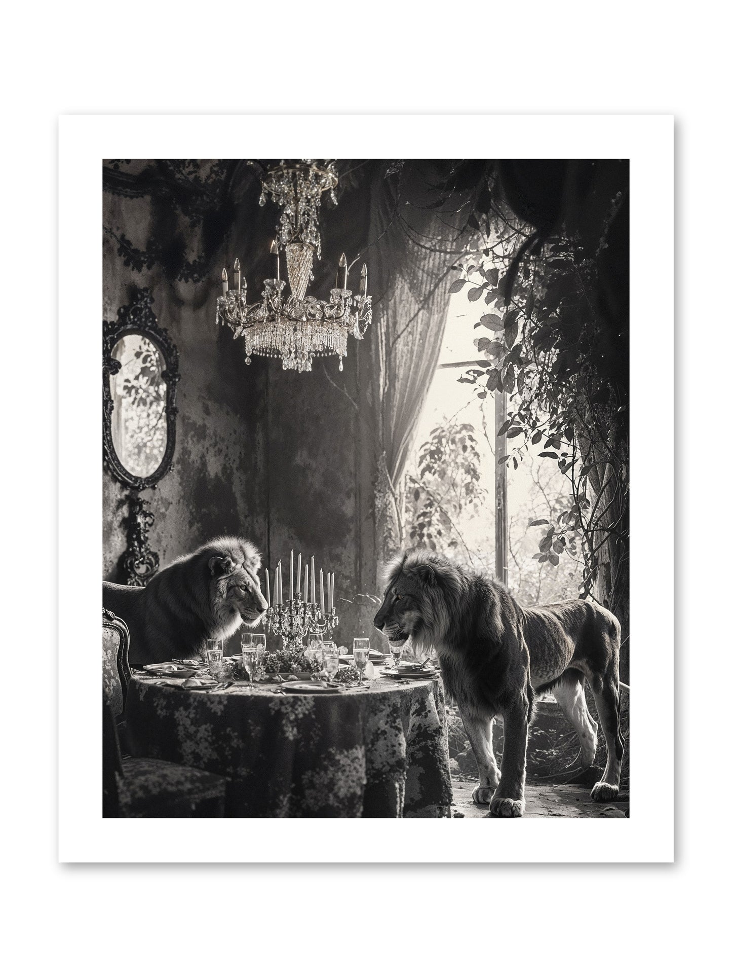 If I'm Lyin' -- Loose Canvas Print 12x15