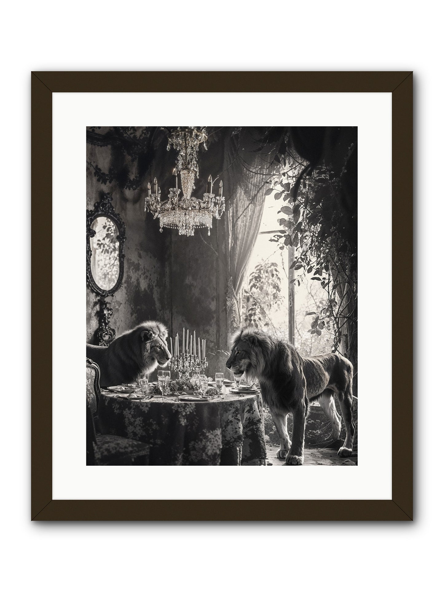 If I'm Lyin' -- Framed Print - Black 16x20