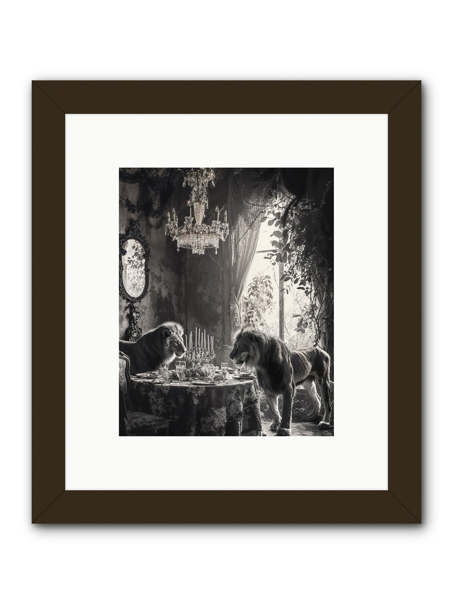 If I'm Lyin' -- Framed Print - Black 8x10