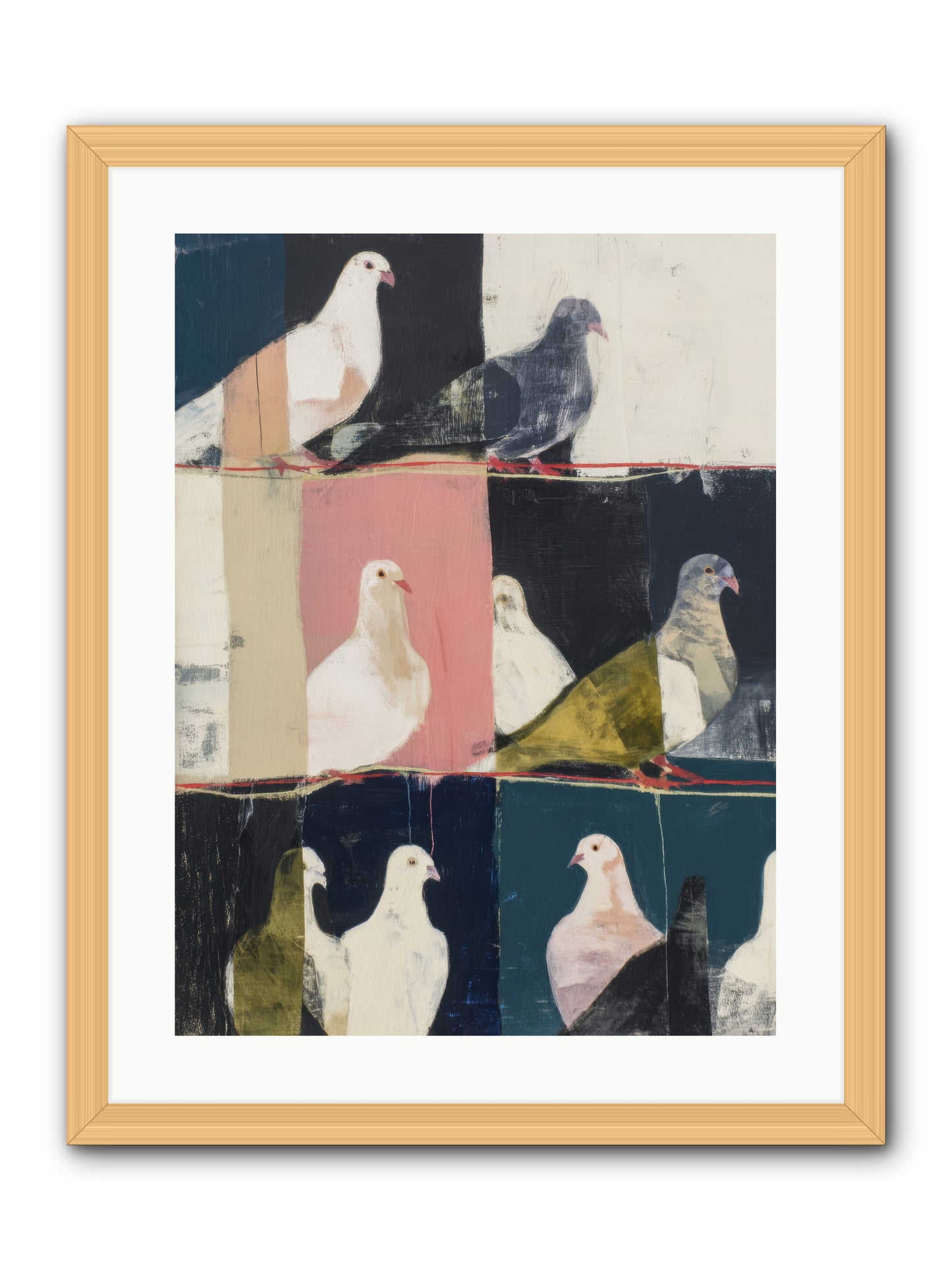 Illuminated -- Framed Print - Natural 18x24