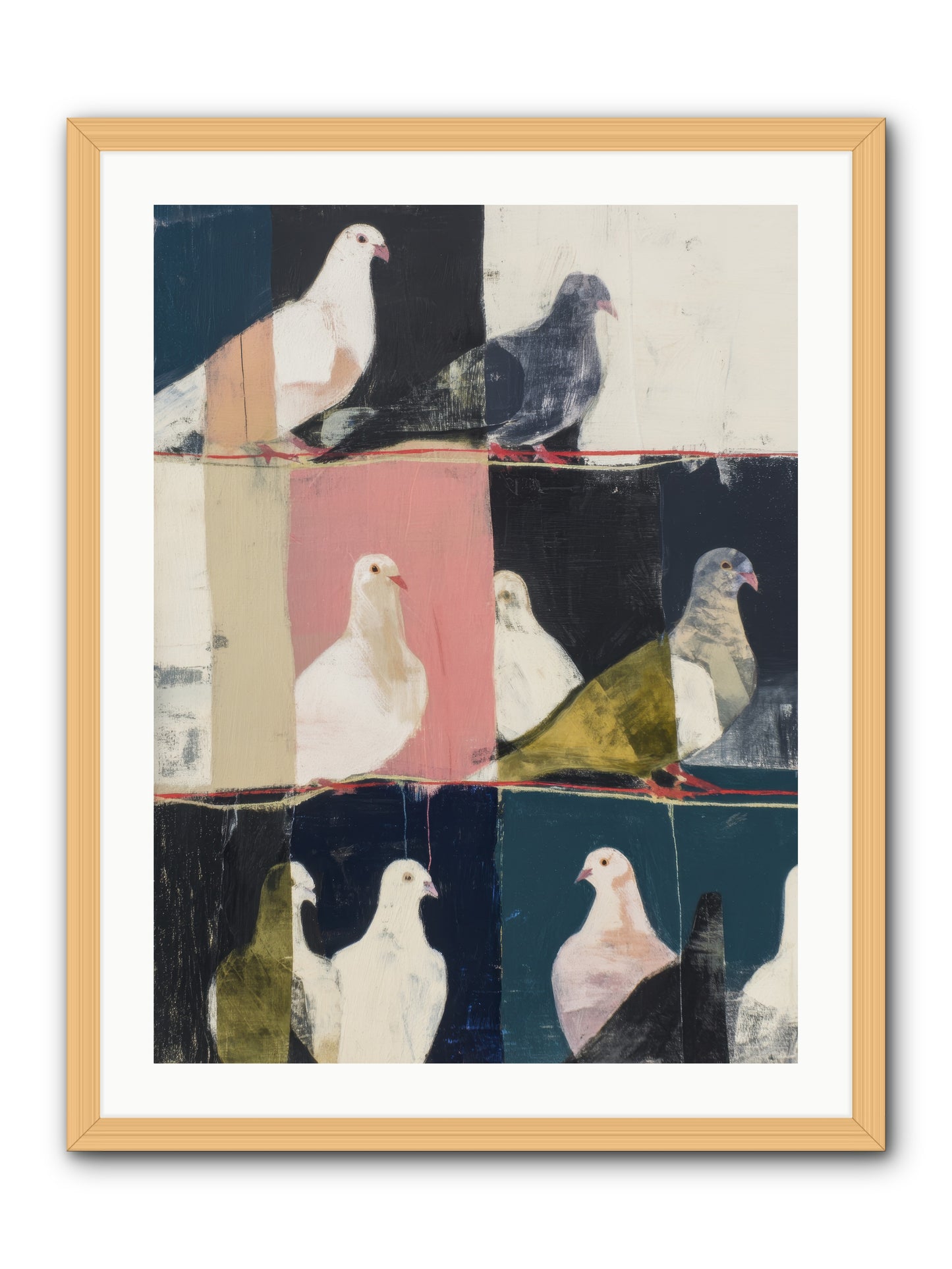 Illuminated -- Framed Print - Natural 24x32