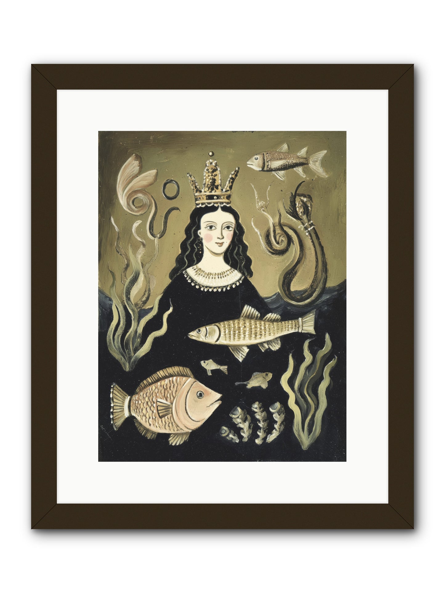 Imperial Waters -- Framed Print - Black 12x16