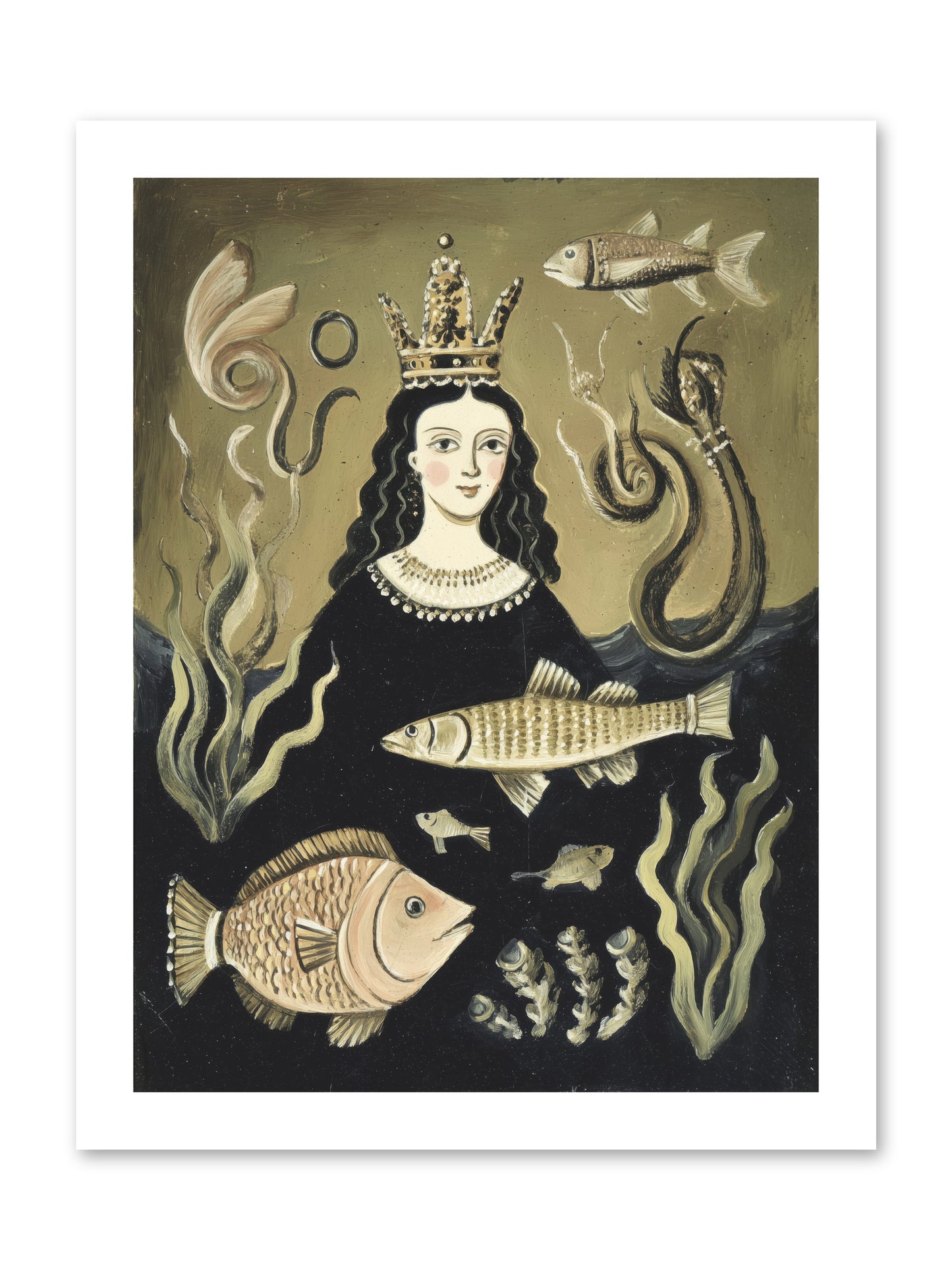 Imperial Waters -- Loose Canvas Print 12x16
