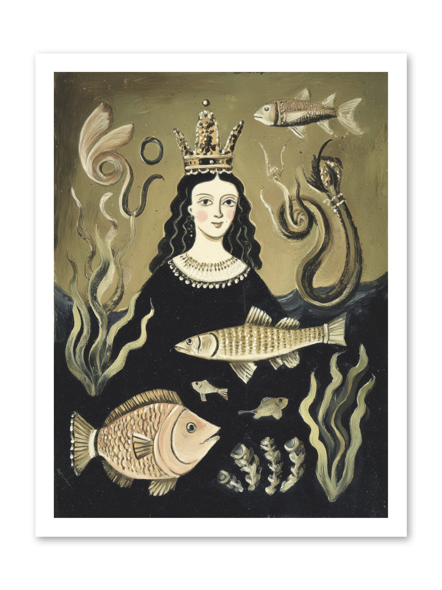 Imperial Waters -- Loose Canvas Print 18x24