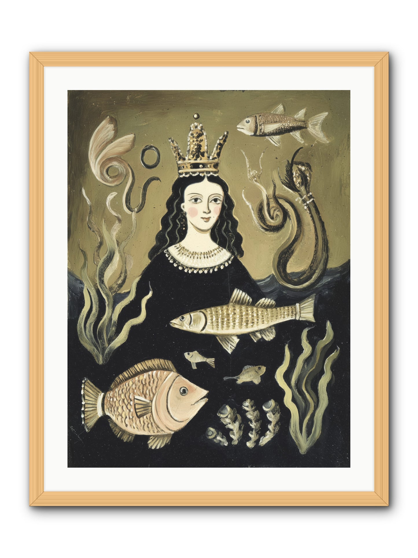 Imperial Waters -- Framed Print - Natural 24x32