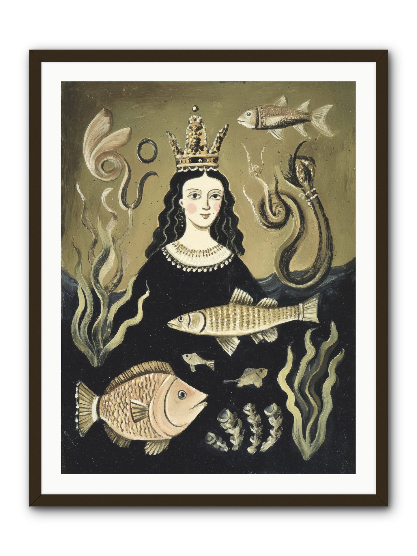 Imperial Waters -- Framed Print - Black 30x40