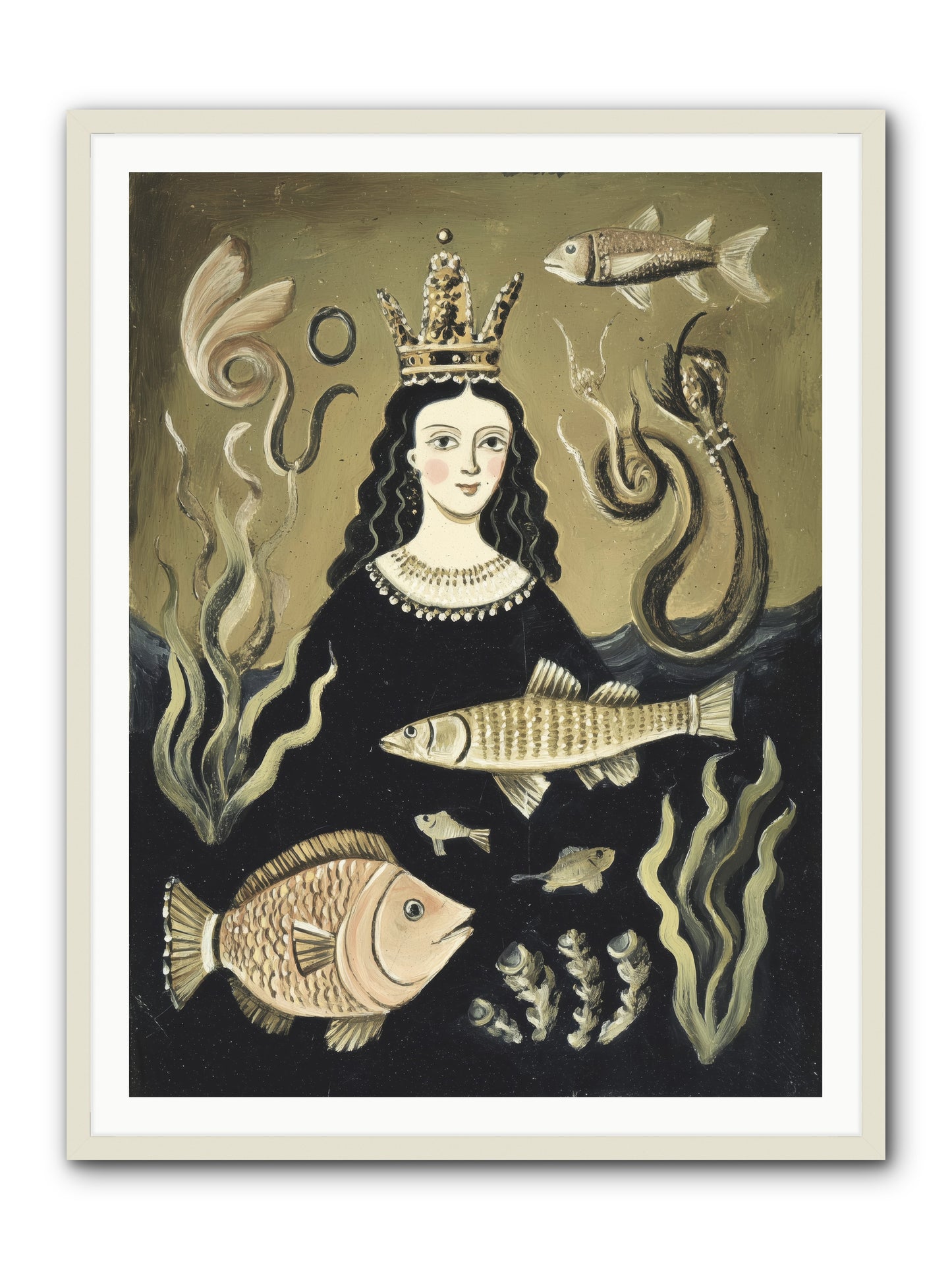 Imperial Waters -- Framed Print - White 36x48
