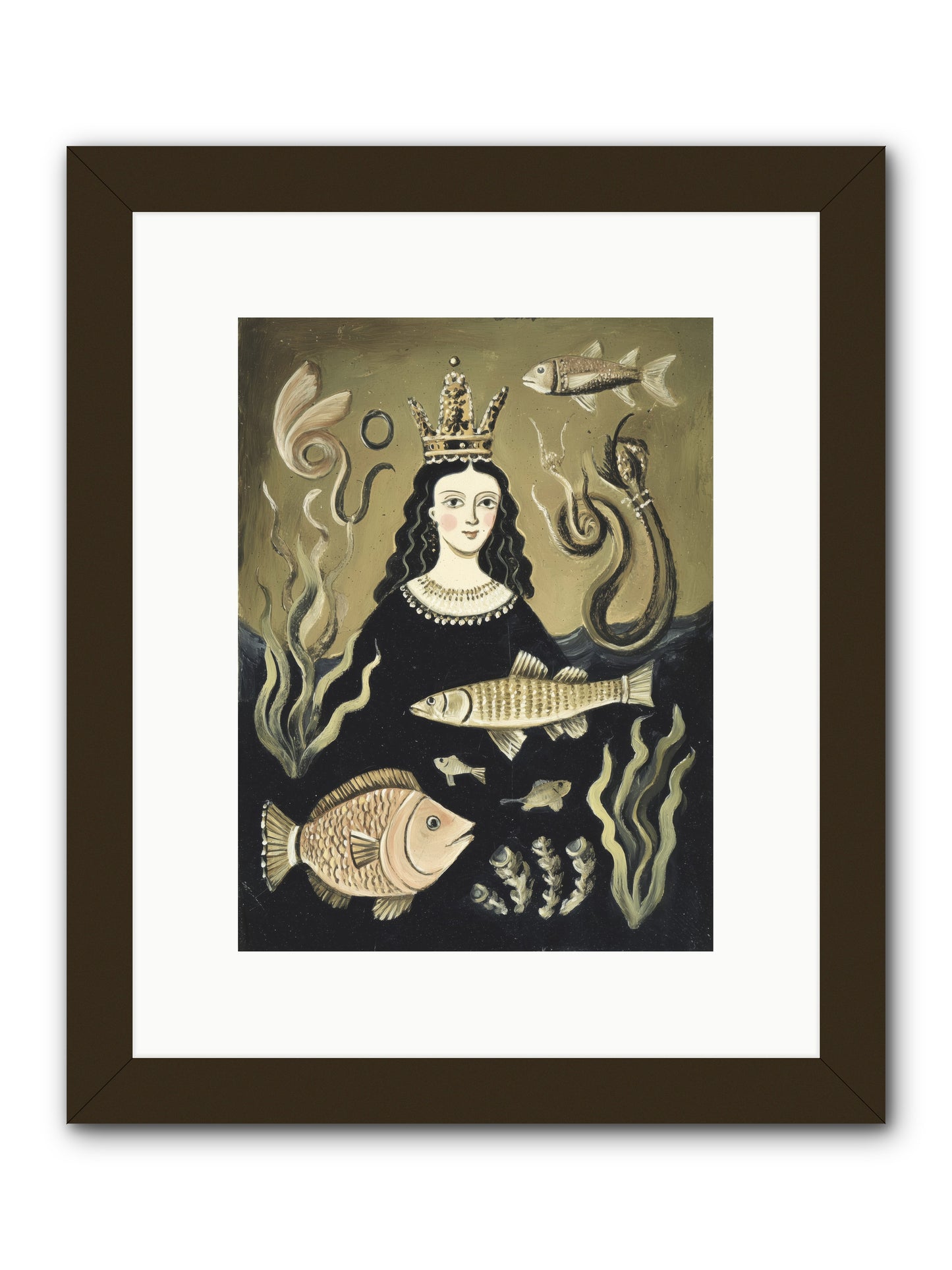 Imperial Waters -- Framed Print - Black 9x12