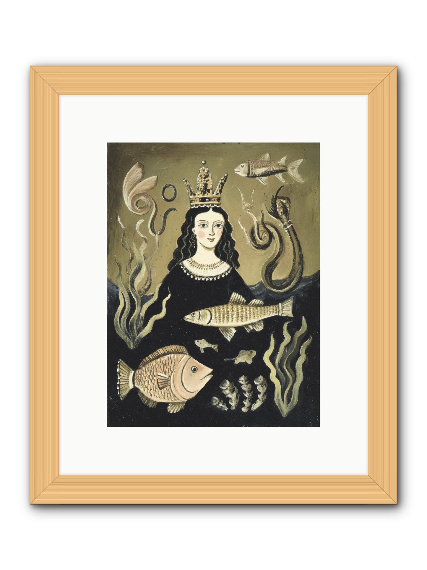 Imperial Waters -- Framed Print - Natural 9x12