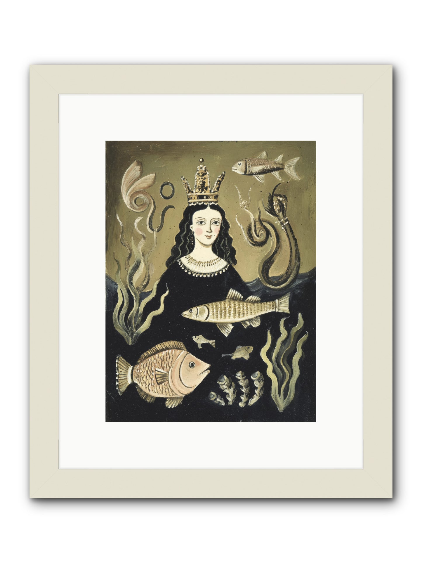 Imperial Waters -- Framed Print - White 9x12