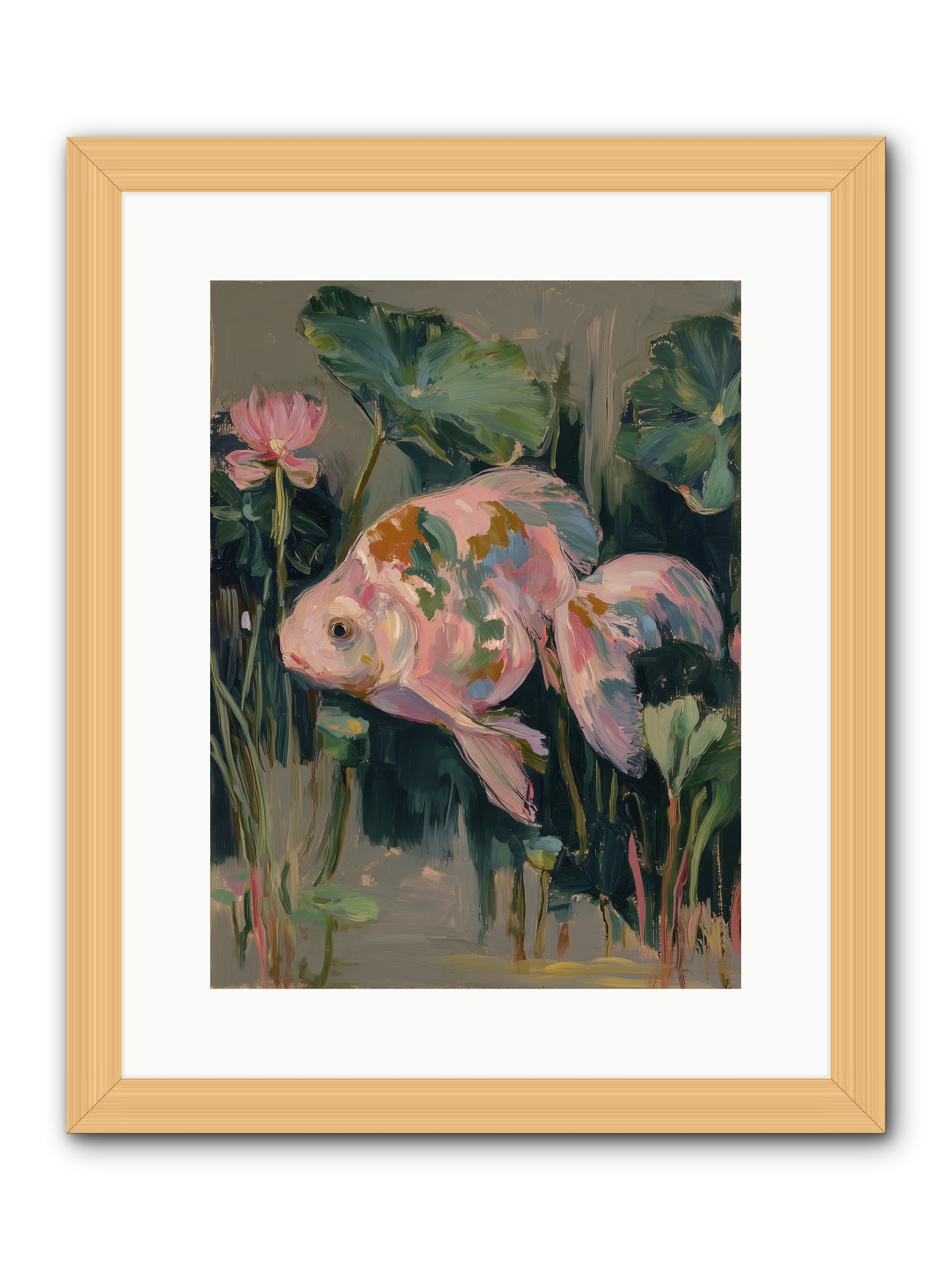 Impossible Beauty -- Framed Print - Natural 12x16