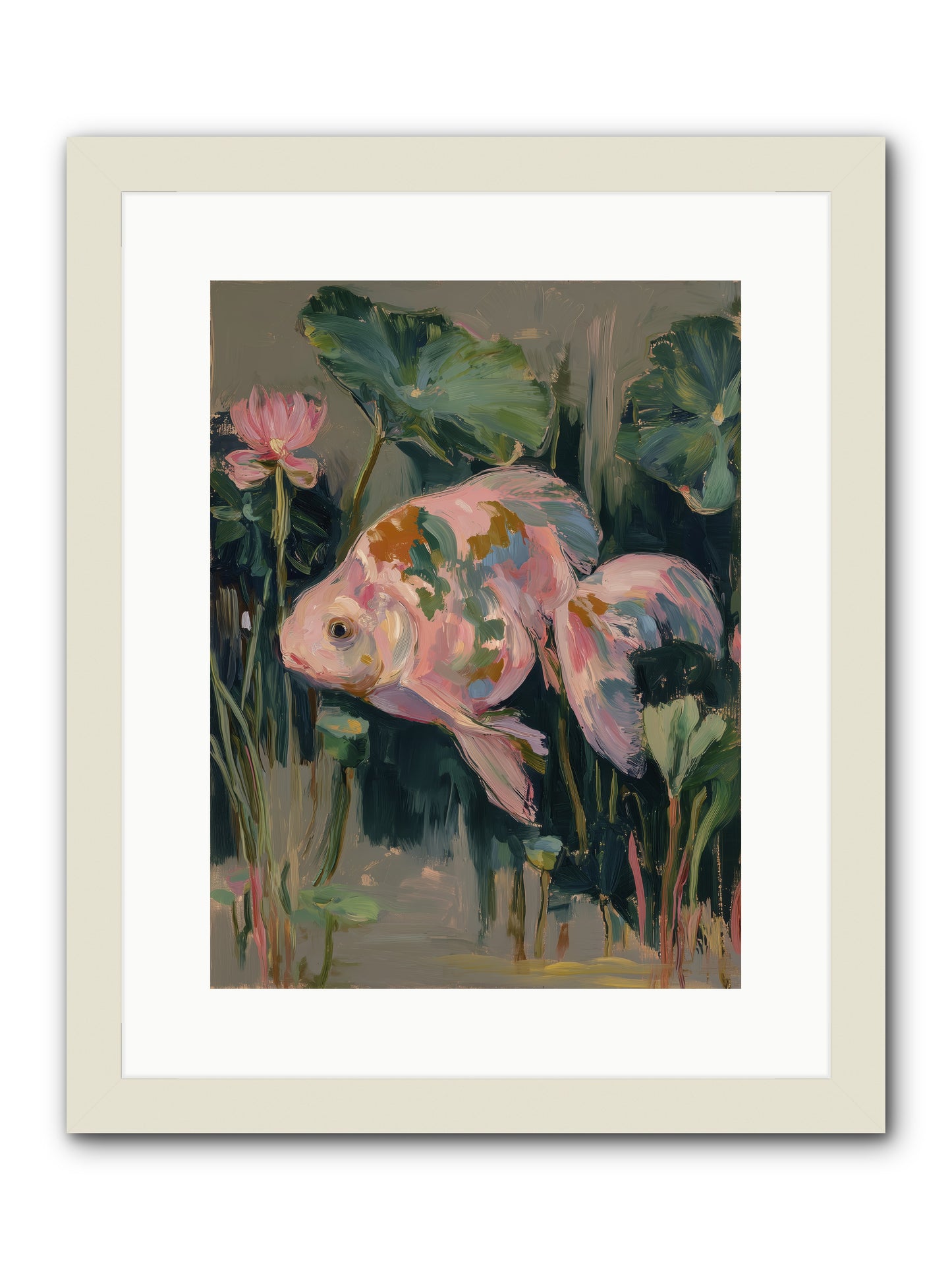 Impossible Beauty -- Framed Print - White 12x16