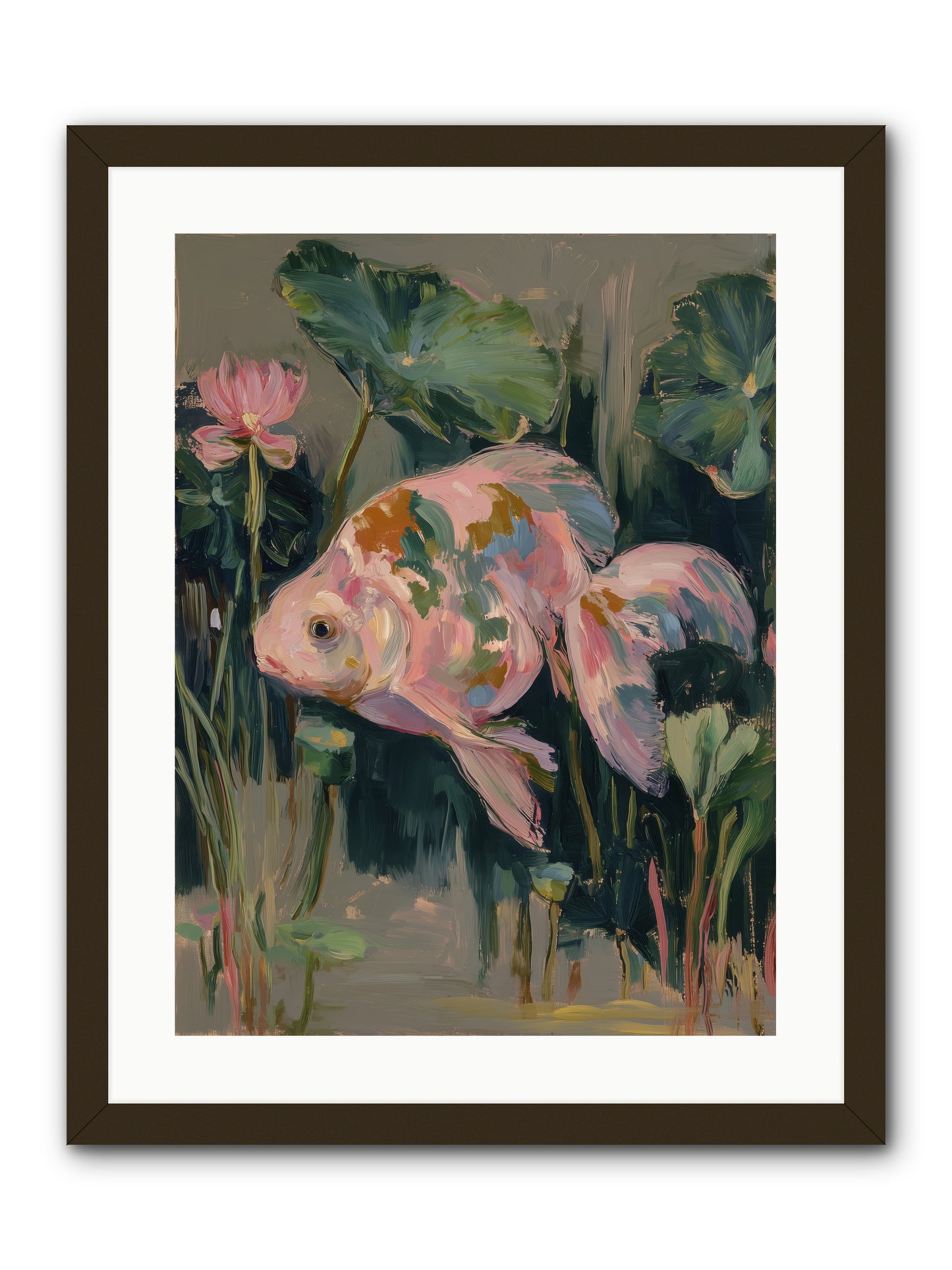 Impossible Beauty -- Framed Print - Black 18x24