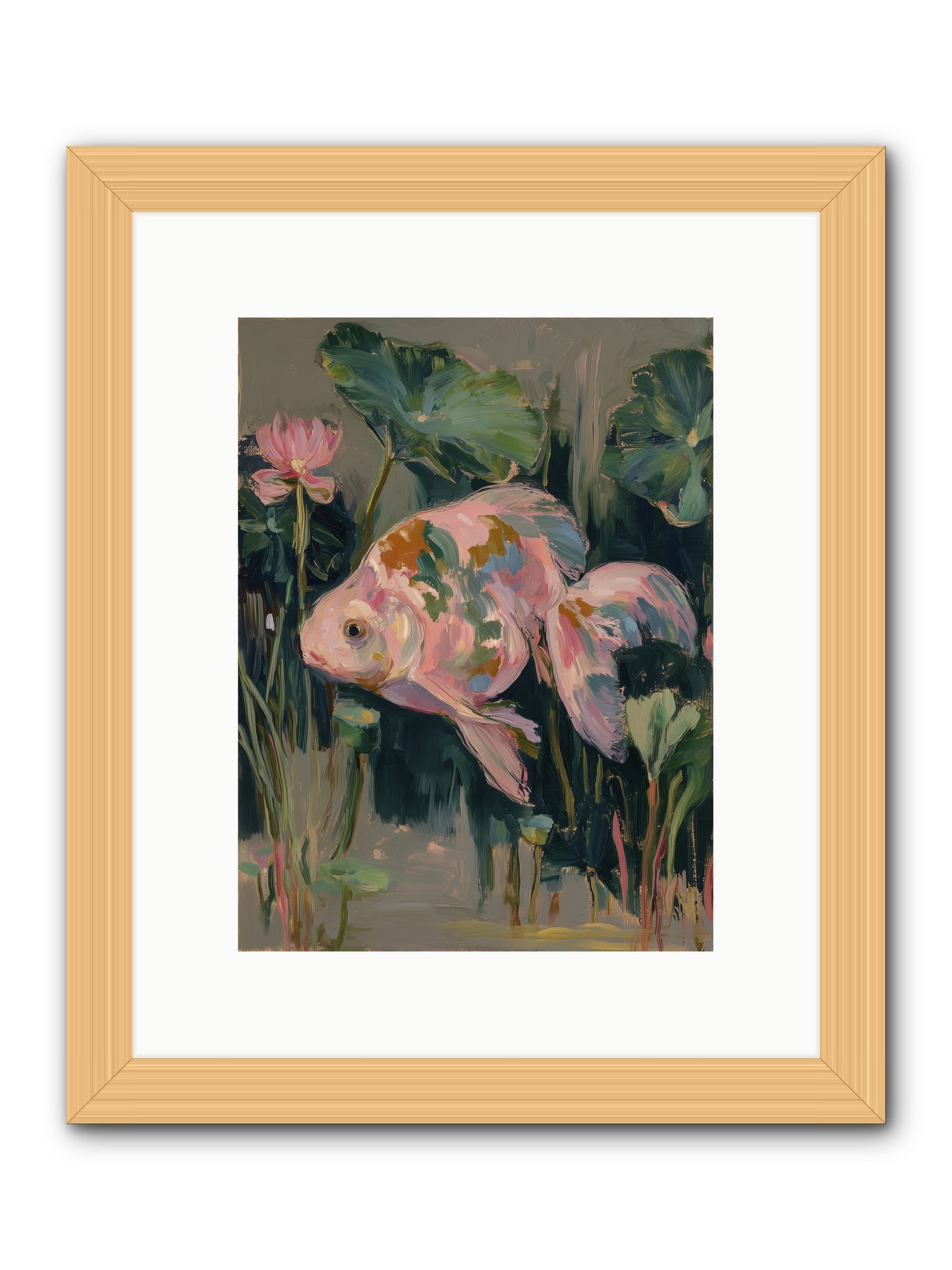 Impossible Beauty -- Framed Print - Natural 9x12