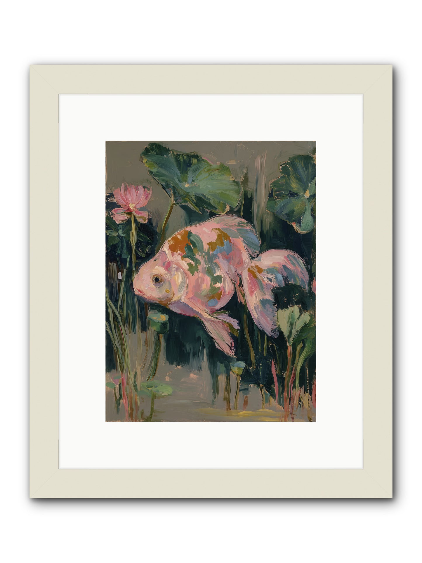 Impossible Beauty -- Framed Print - White 9x12