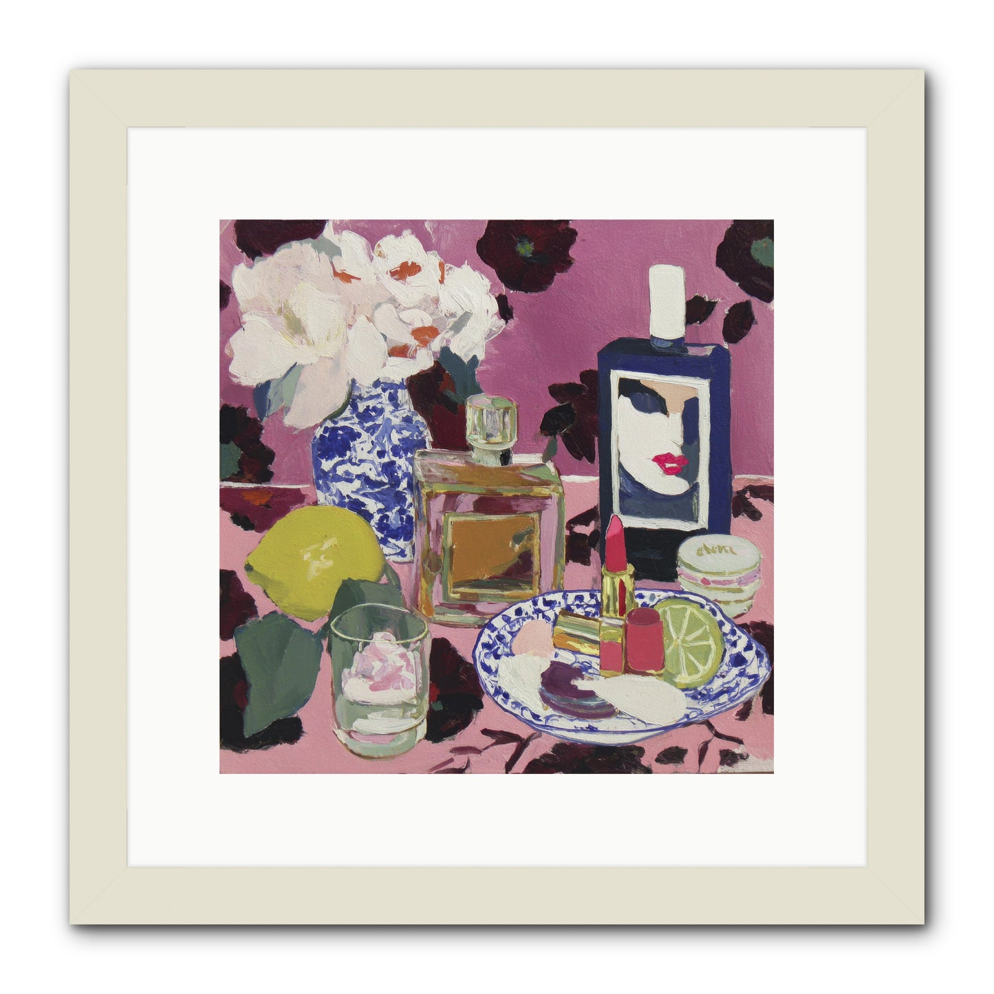 Impossible Standards -- Framed Print - White 12x12