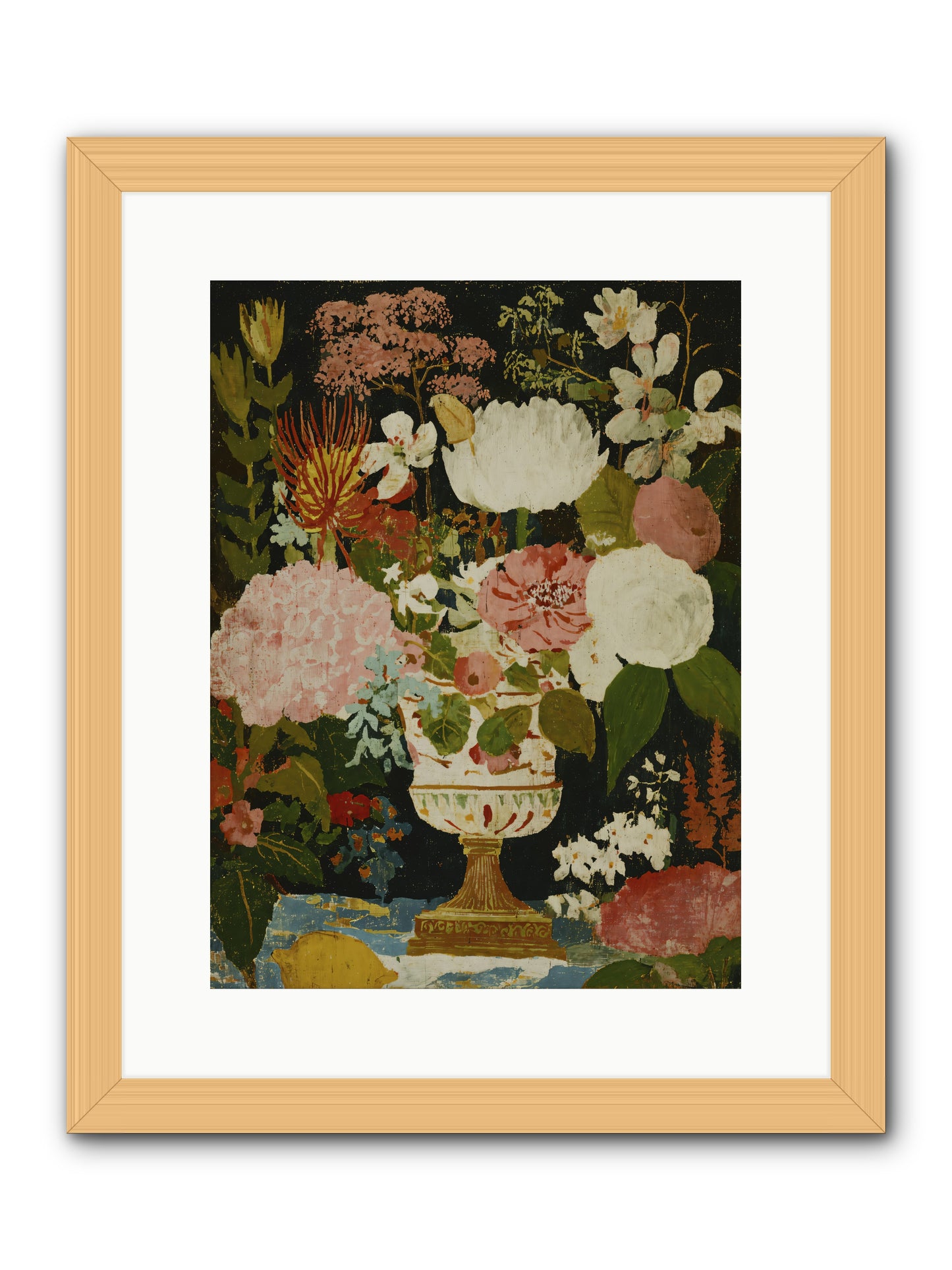 In A Word, Lovely -- Framed Print - Natural 12x16