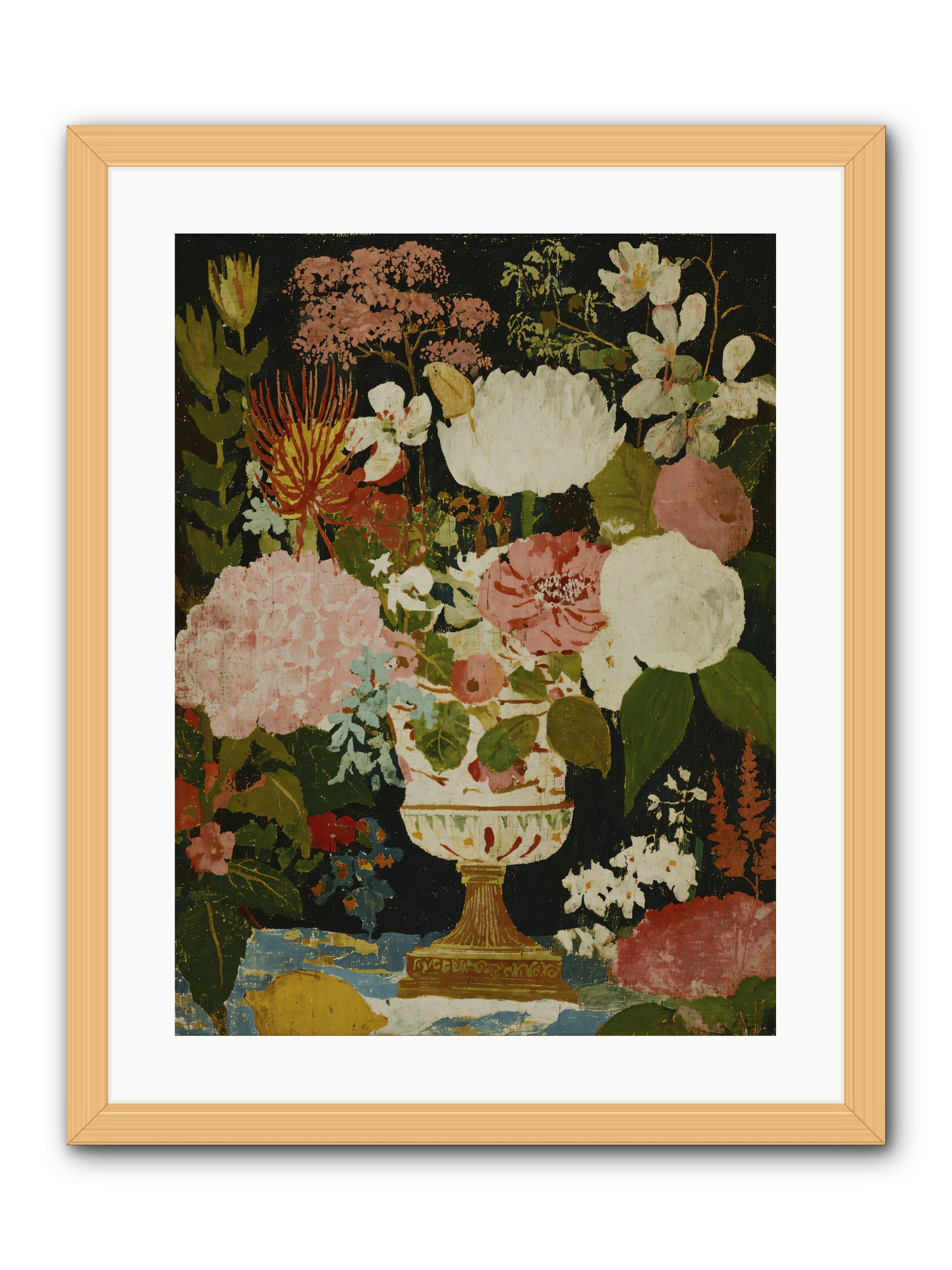 In A Word, Lovely -- Framed Print - Natural 18x24