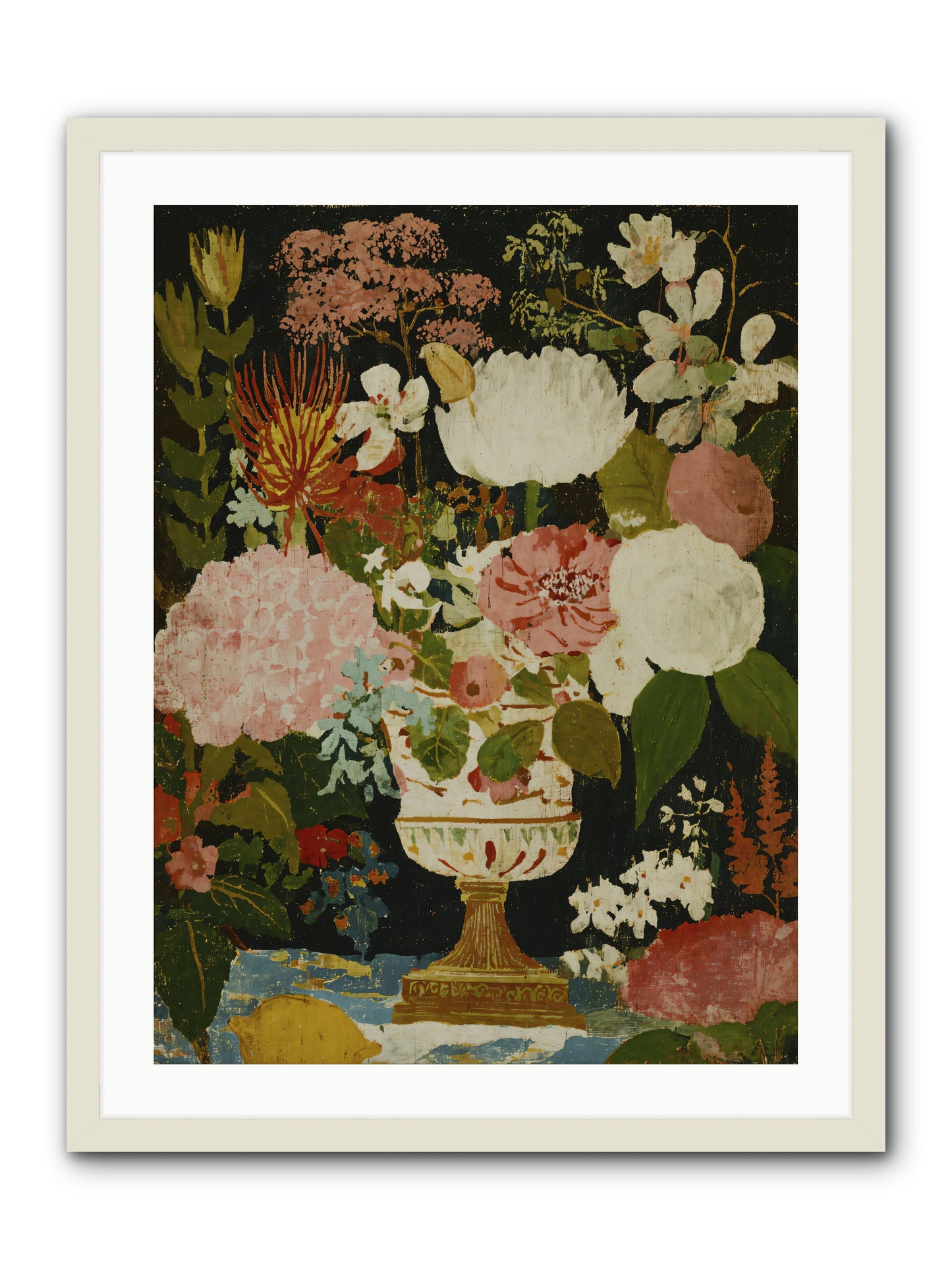 In A Word, Lovely -- Framed Print - White 24x32