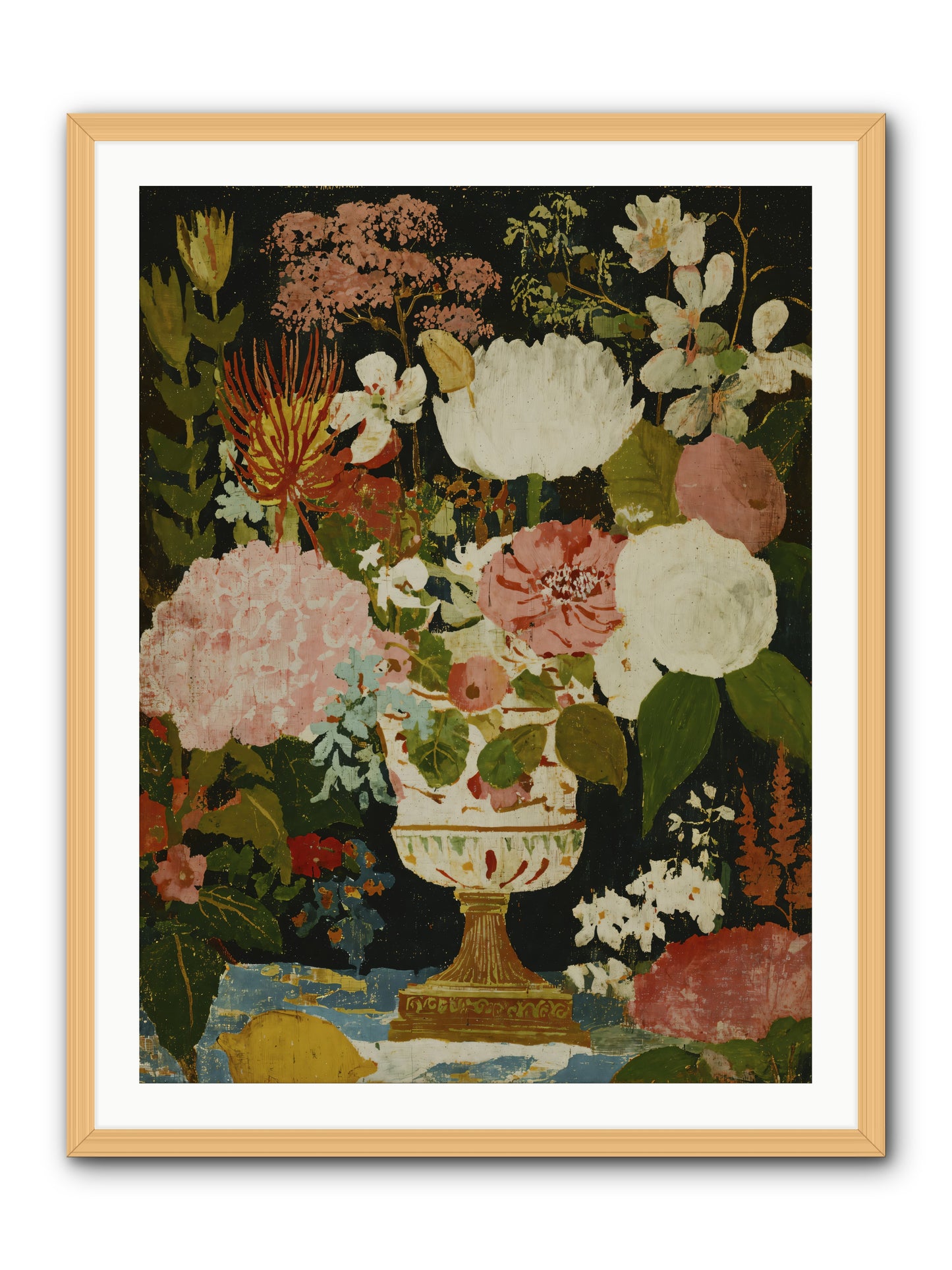 In A Word, Lovely -- Framed Print - Natural 30x40