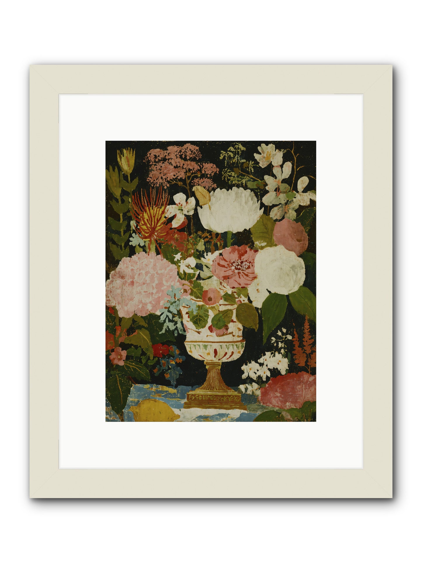In A Word, Lovely -- Framed Print - White 9x12