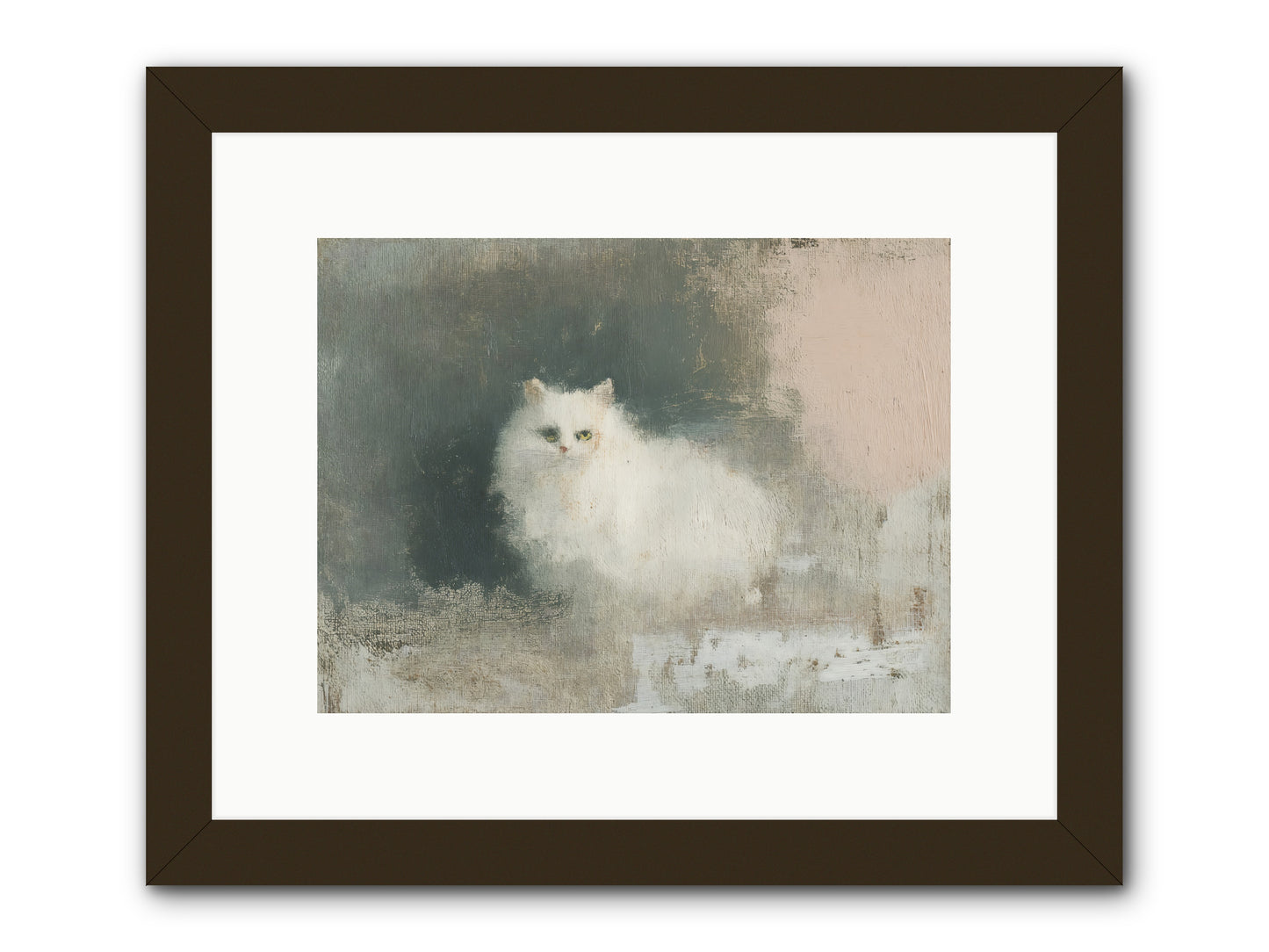 In Due Time -- Framed Print - Black 12x9