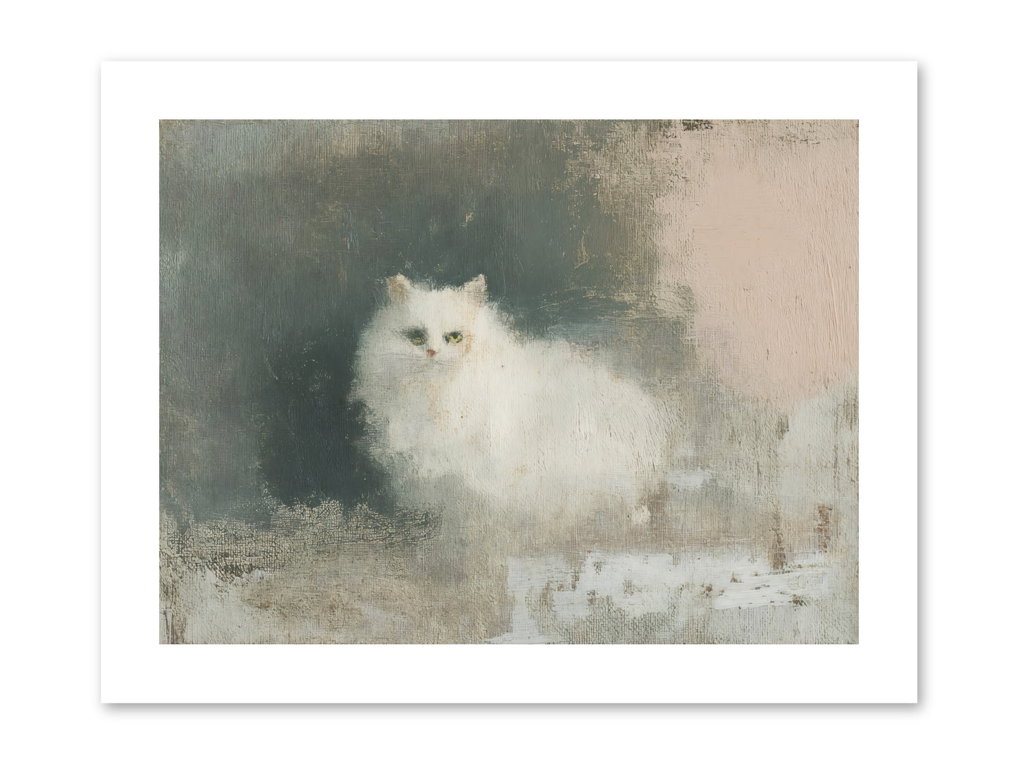 In Due Time -- Loose Canvas Print 12x9