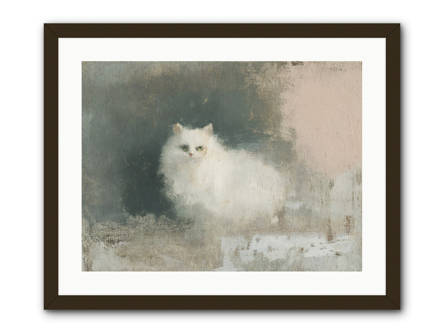 In Due Time -- Framed Print - Black 24x18