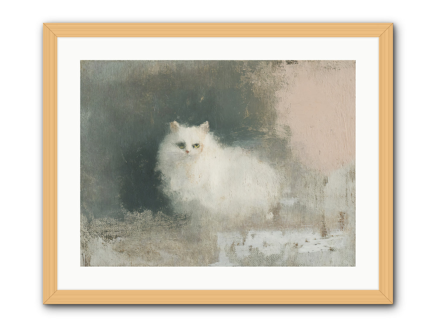 In Due Time -- Framed Print - Natural 24x18