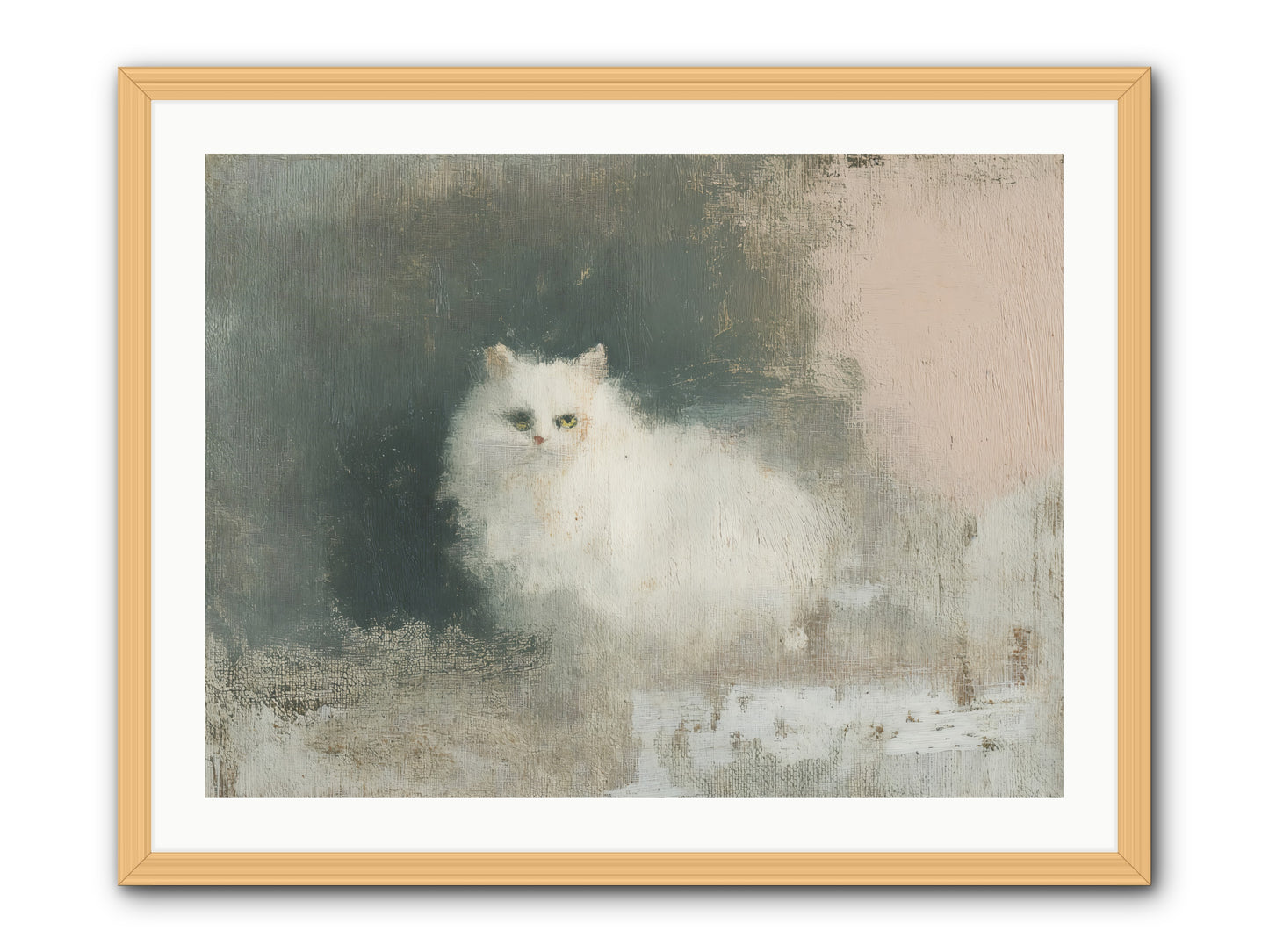 In Due Time -- Framed Print - Natural 32x24
