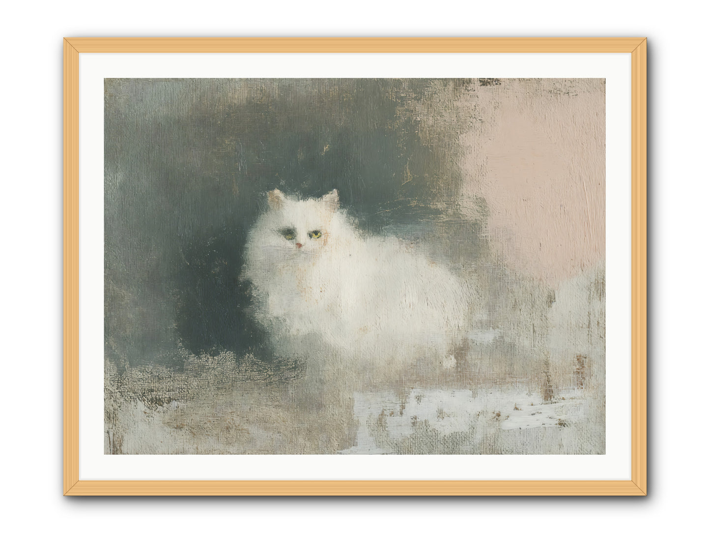 In Due Time -- Framed Print - Natural 40x30