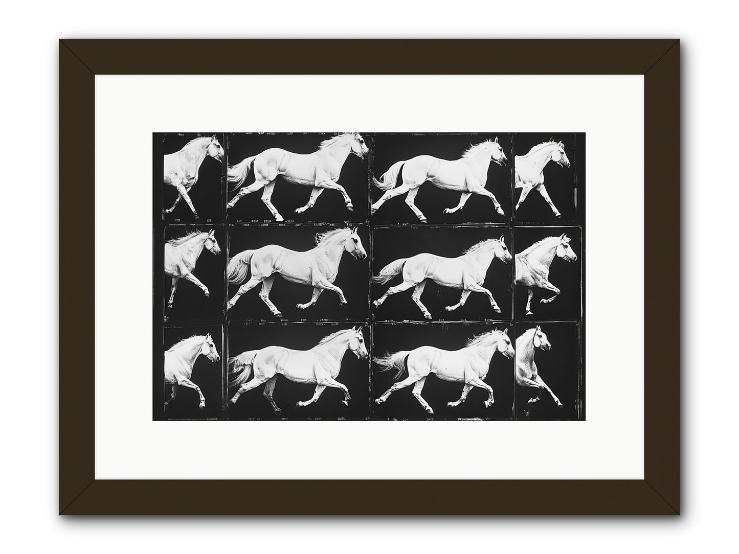In Motion -- Framed Print - Black 15x10