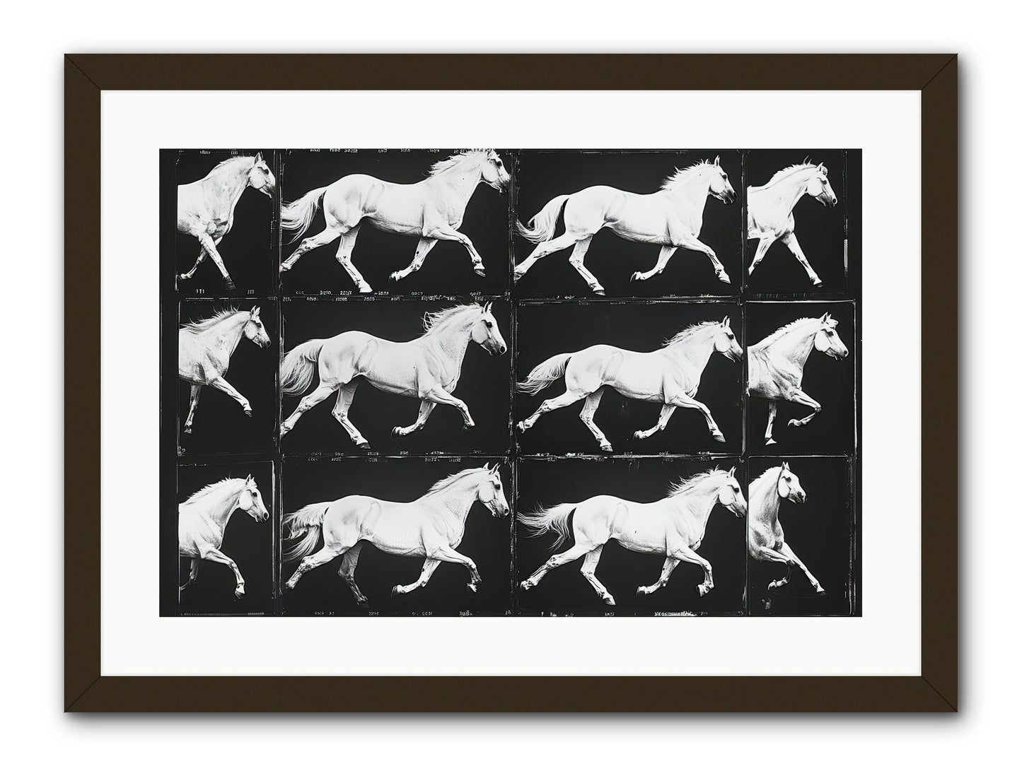 In Motion -- Framed Print - Black 24x16