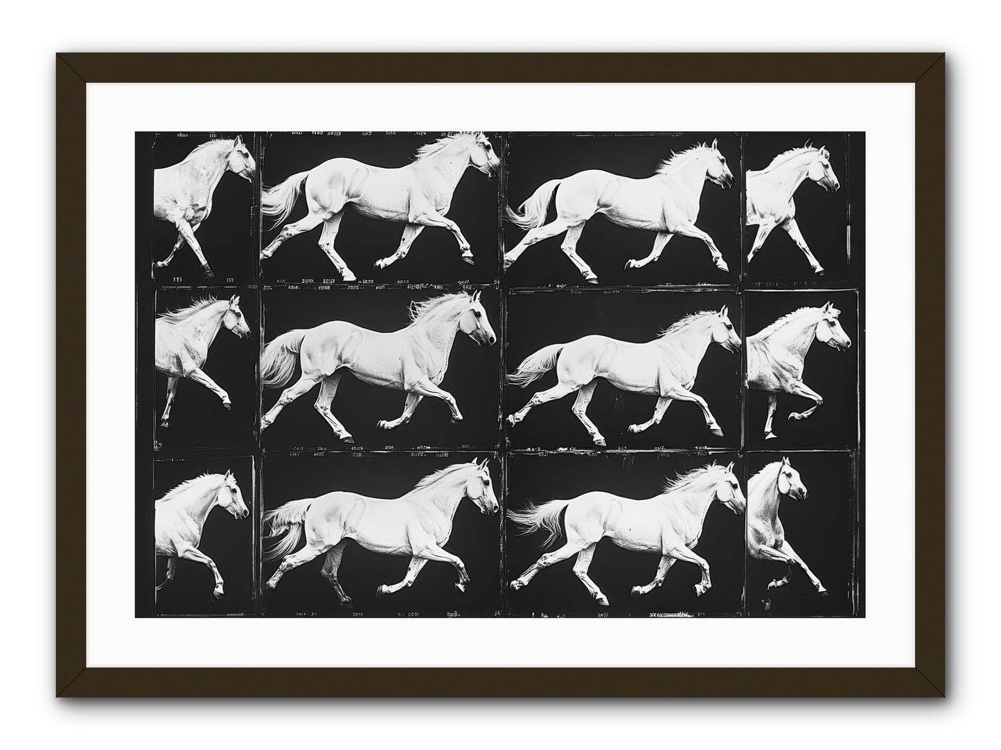 In Motion -- Framed Print - Black 30x20
