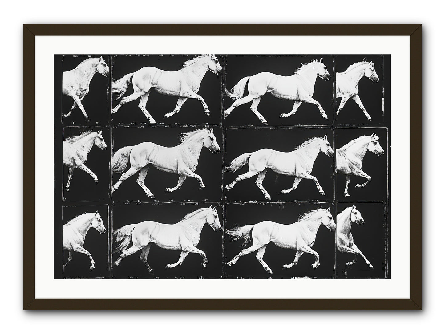 In Motion -- Framed Print - Black 36x24