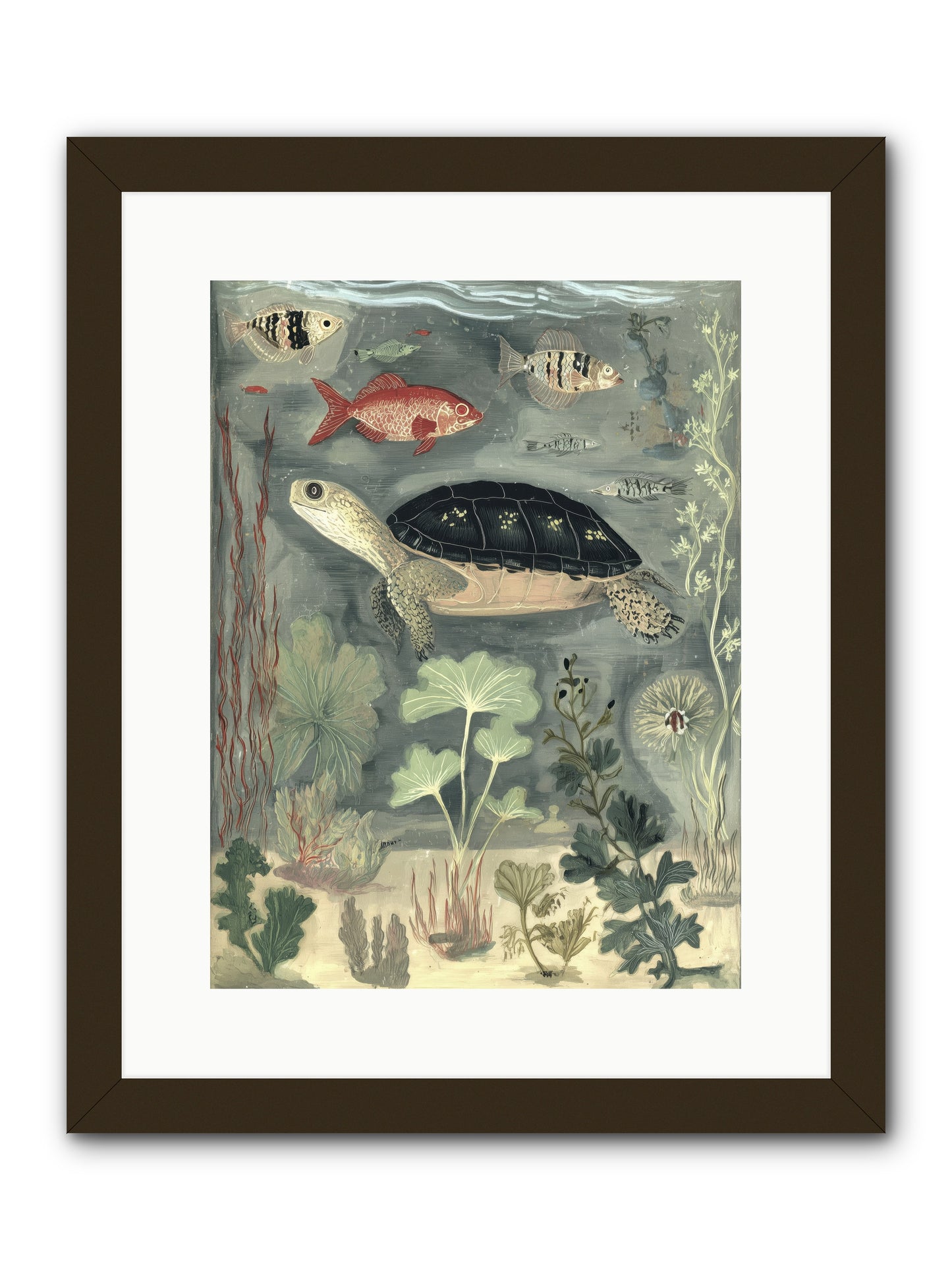 In Nature's Crown -- Framed Print - Black 12x16