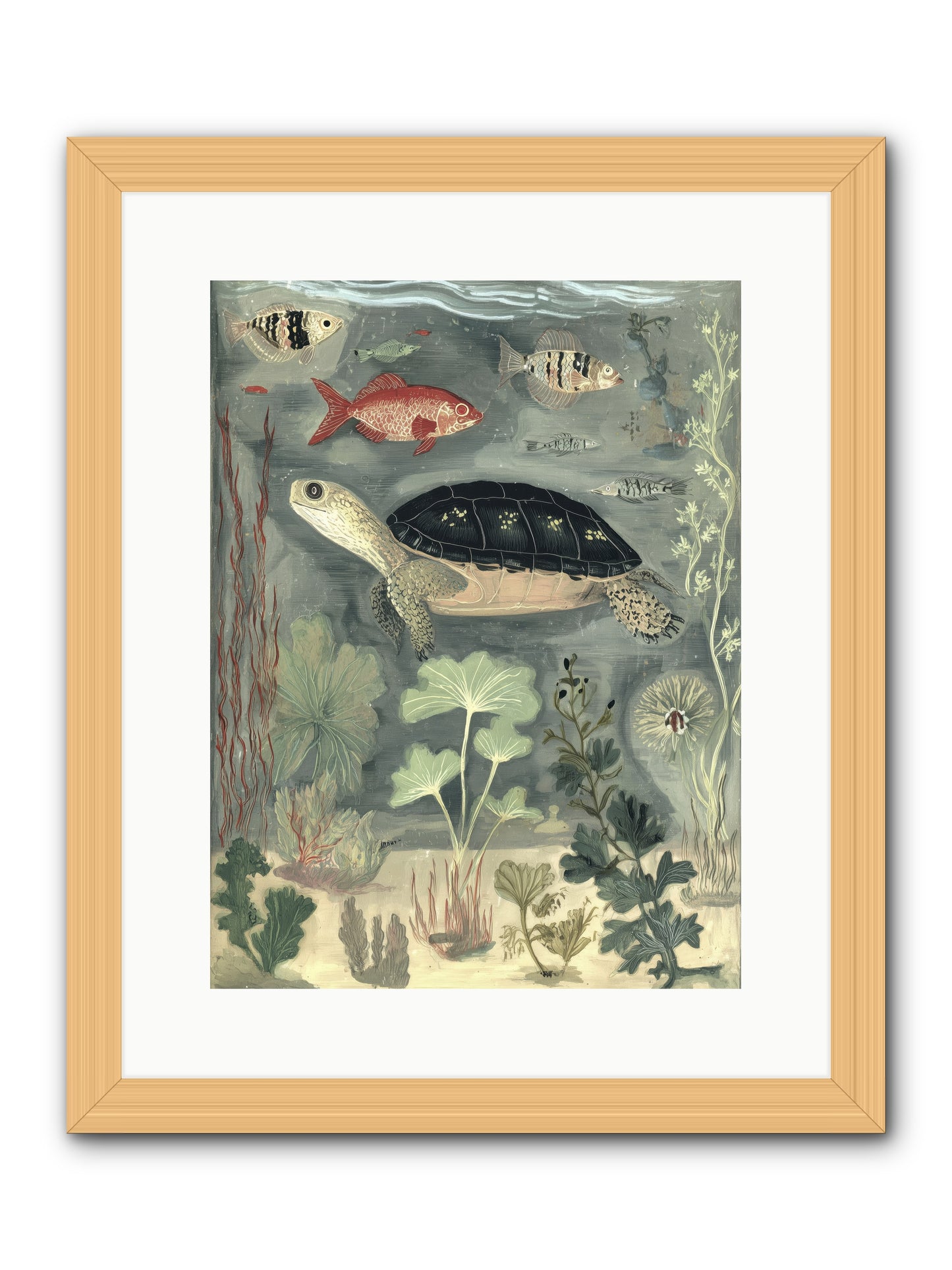 In Nature's Crown -- Framed Print - Natural 12x16